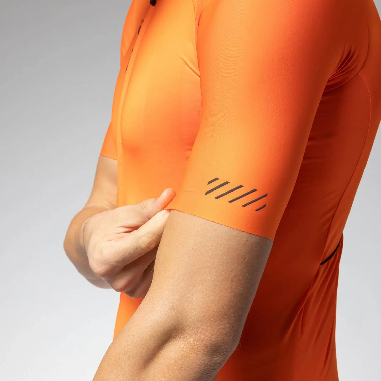 Ale Clothing Colour Block Pragma Short Sleeves Jersey SS26 Orange - FREE UK Shipping, FREE 365 Day Returns | Moto Central