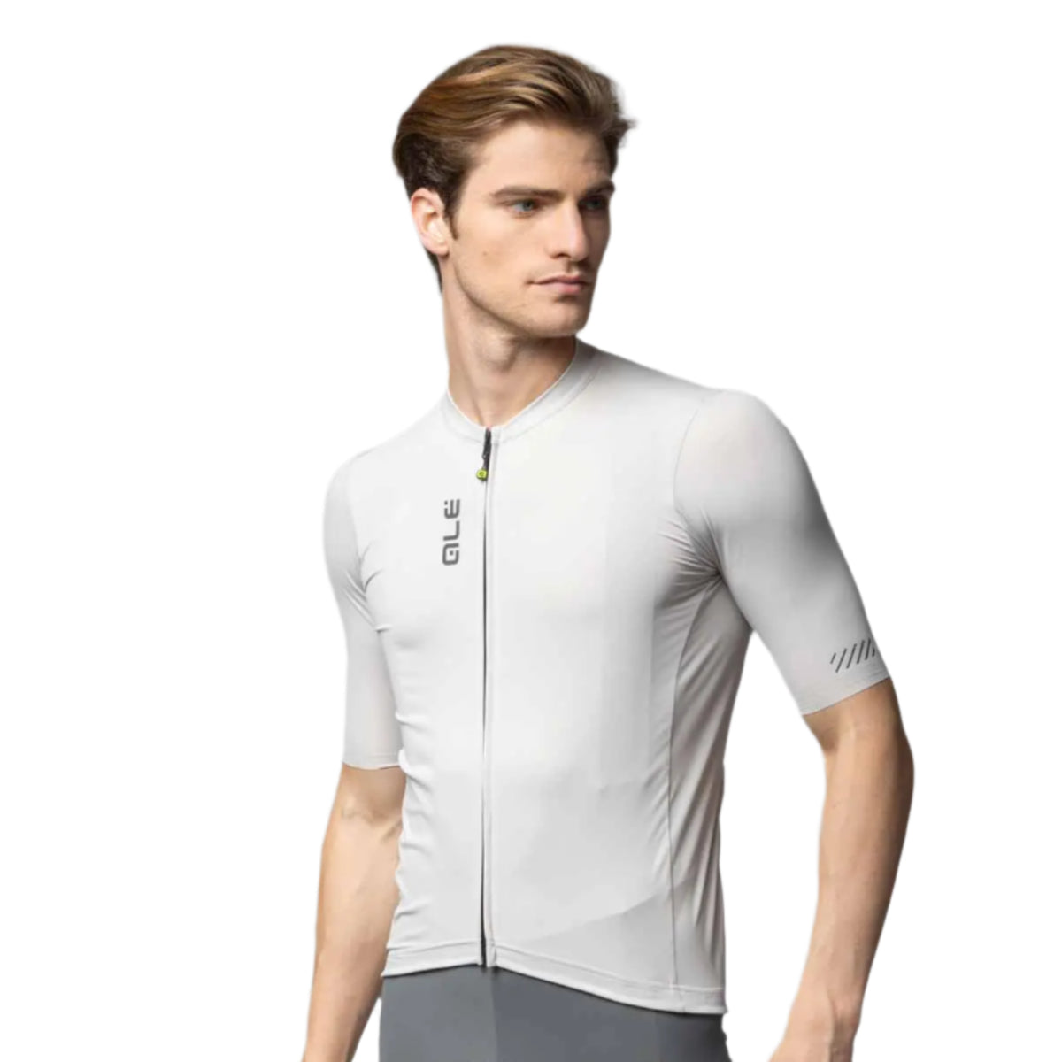 Ale Clothing Colour Block Off Road Pragma SS25 Short Sleeves Jersey Grey - FREE UK Shipping, FREE 365 Day Returns | Moto Central