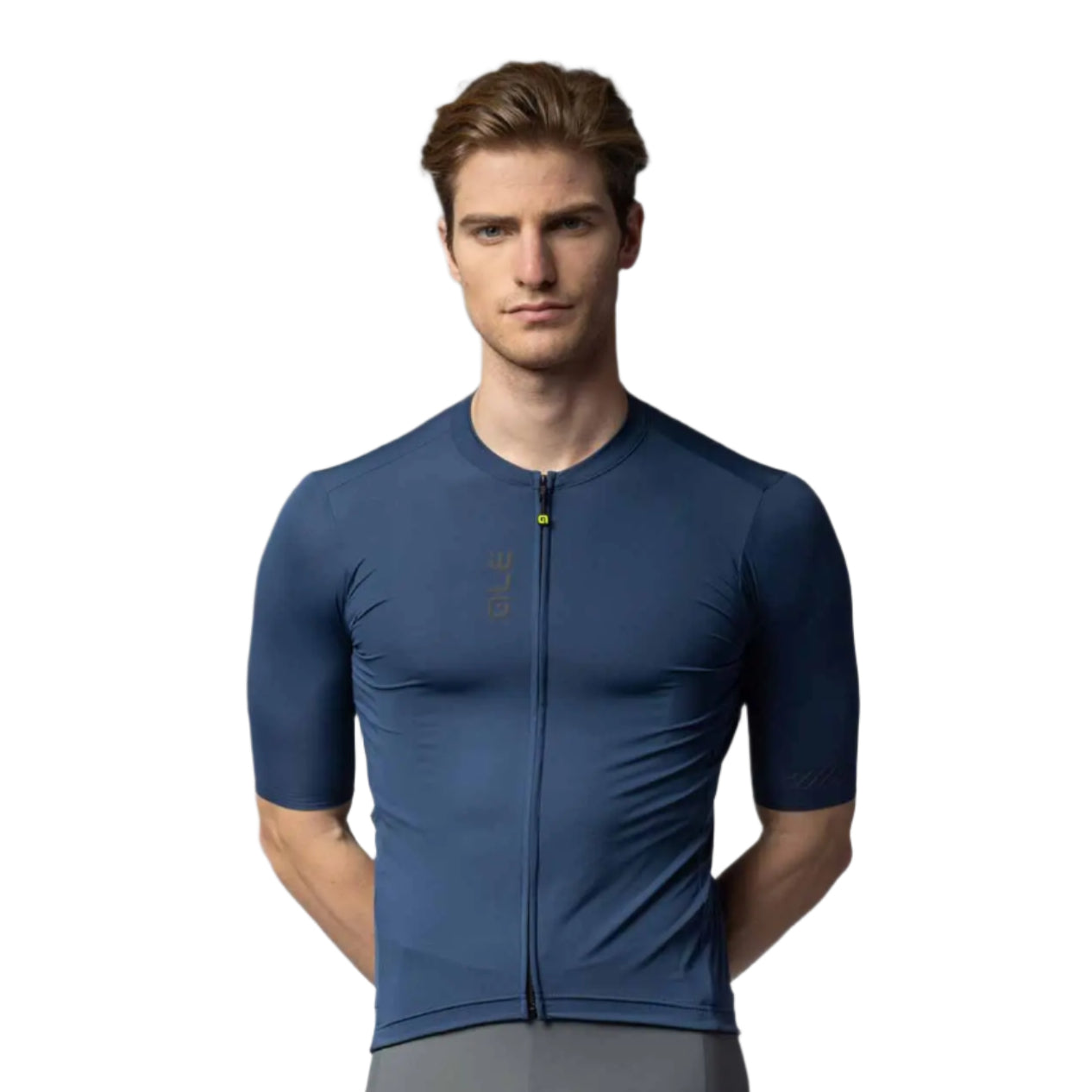 Ale Clothing Colour Block Off Road Pragma SS25 Short Sleeves Jersey Navy - FREE UK Shipping, FREE 365 Day Returns | Moto Central