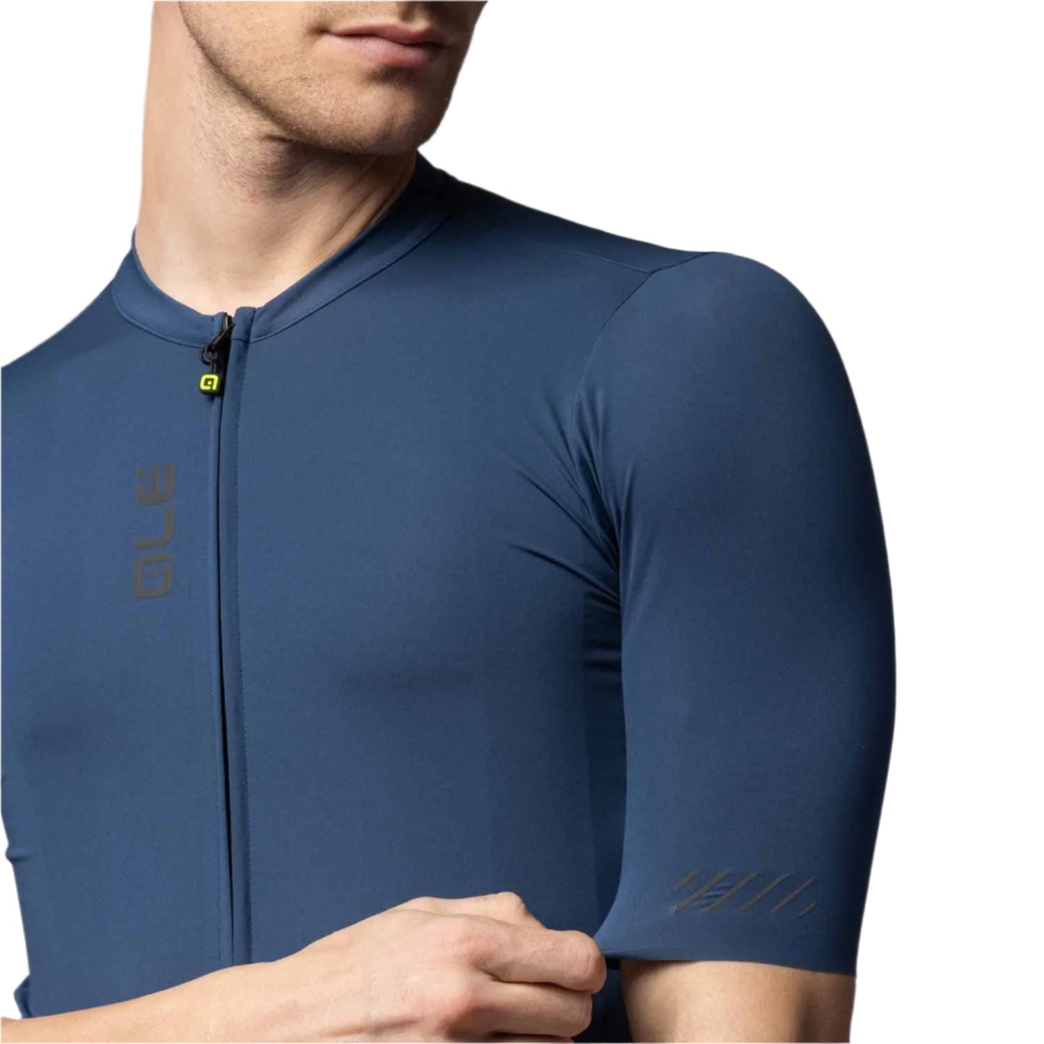 Ale Clothing Colour Block Off Road Pragma SS25 Short Sleeves Jersey Navy - FREE UK Shipping, FREE 365 Day Returns | Moto Central