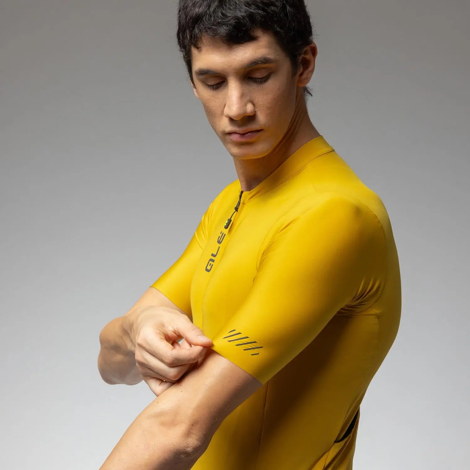 Ale Clothing Colour Block Off Road Pragma SS26 Short Sleeves Jersey Yellow - FREE UK Shipping, FREE 365 Day Returns | Moto Central