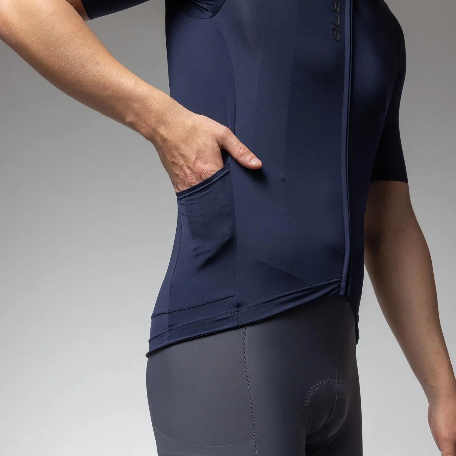 Ale Clothing Colour Block Off Road Pragma SS26 Short Sleeves Jersey Navy - FREE UK Shipping, FREE 365 Day Returns | Moto Central