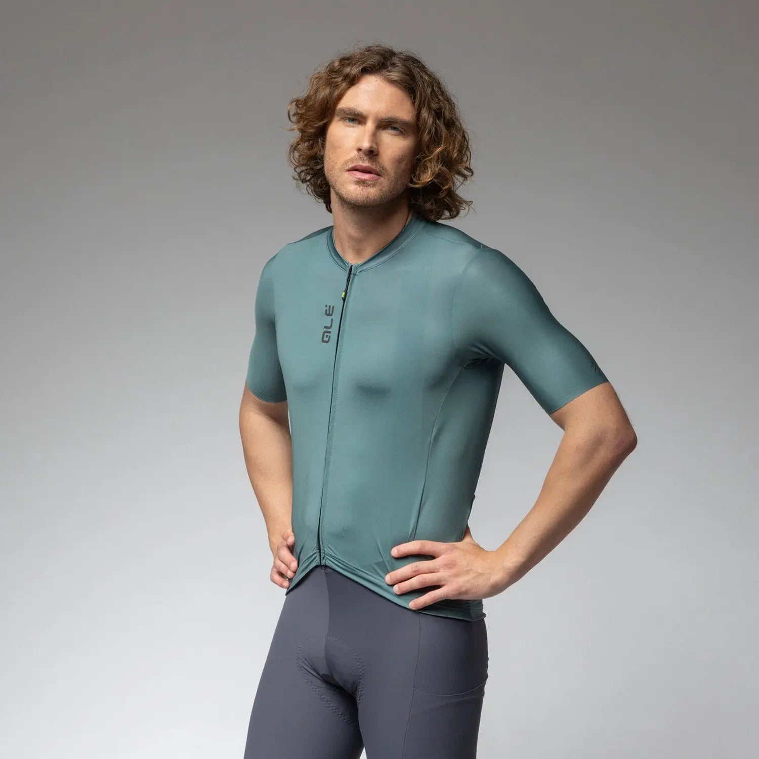 Ale Clothing Colour Block Off Road Pragma SS26 Short Sleeves Jersey Green - FREE UK Shipping, FREE 365 Day Returns | Moto Central