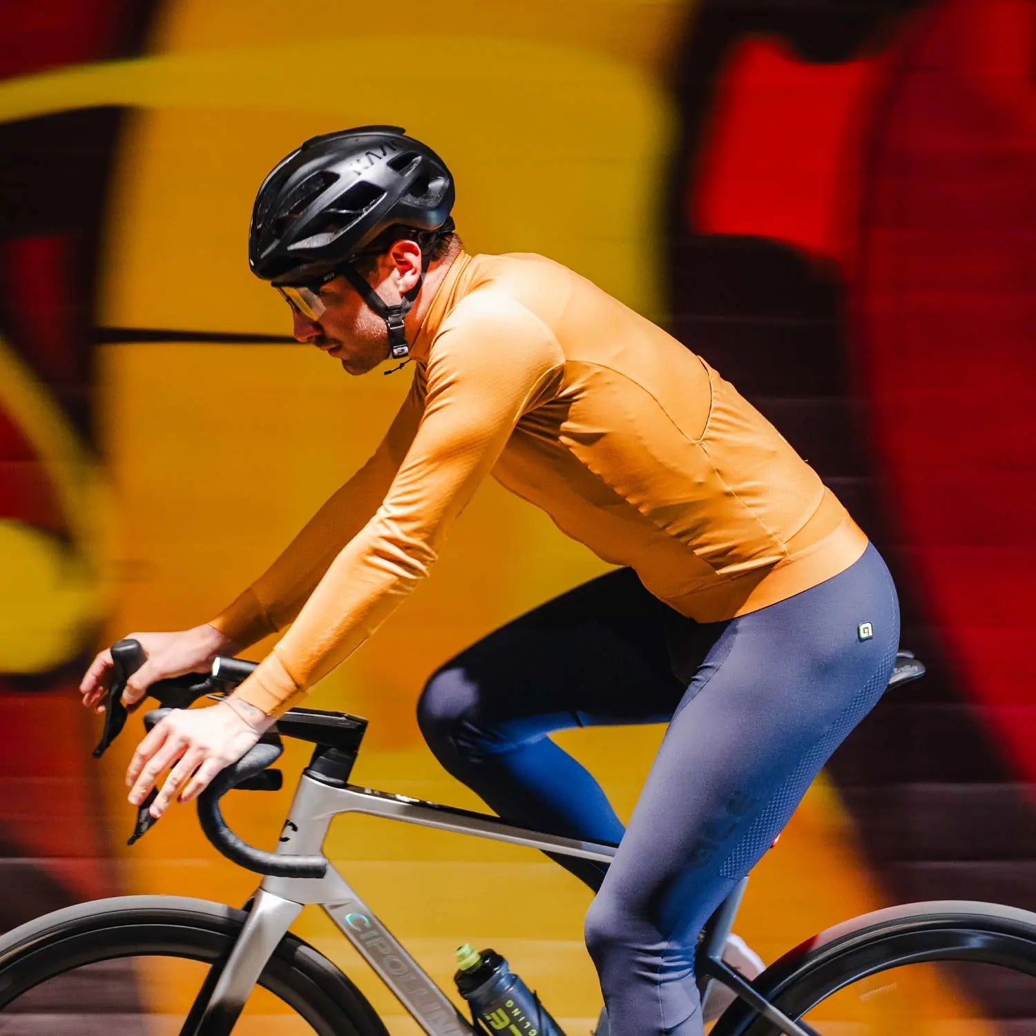 Ale Clothing Follow Me PR-E Long Sleeves Jersey Sand - FREE UK Shipping, FREE 365 Day Returns | Moto Central