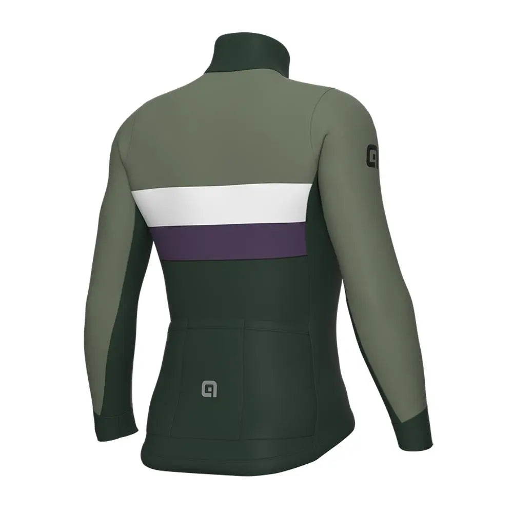 Ale Clothing Chaos Off Road/Gravel Long Sleeves Jersey Green - FREE UK Shipping, FREE 365 Day Returns | Moto Central