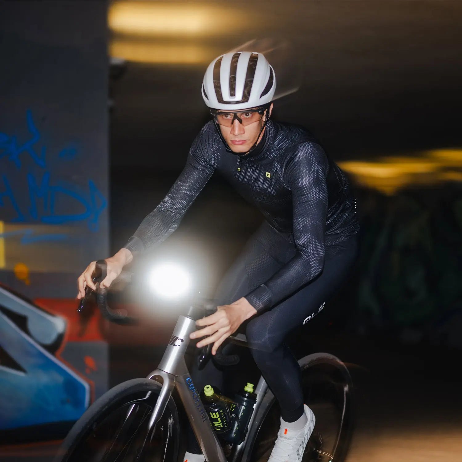 Ale Clothing Spray PR-E Long Sleeves Jersey Black - FREE UK Shipping, FREE 365 Day Returns | Moto Central