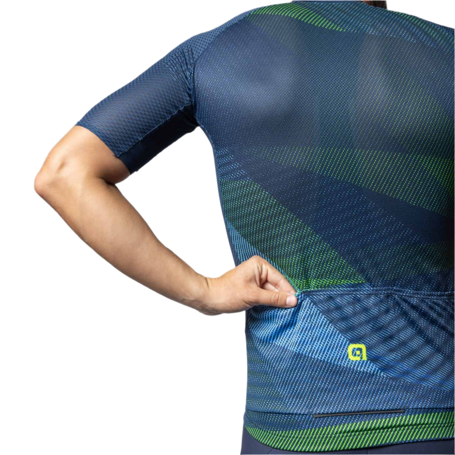 Ale Clothing Connect Pragma Short Sleeves Jersey Blue - FREE UK Shipping, FREE 365 Day Returns | Moto Central