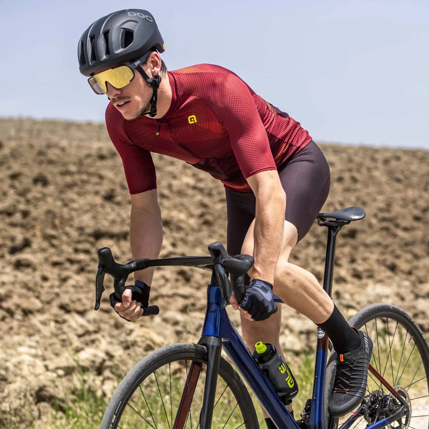 Ale Clothing Connect Pragma Short Sleeves Jersey Burgundy - FREE UK Shipping, FREE 365 Day Returns | Moto Central