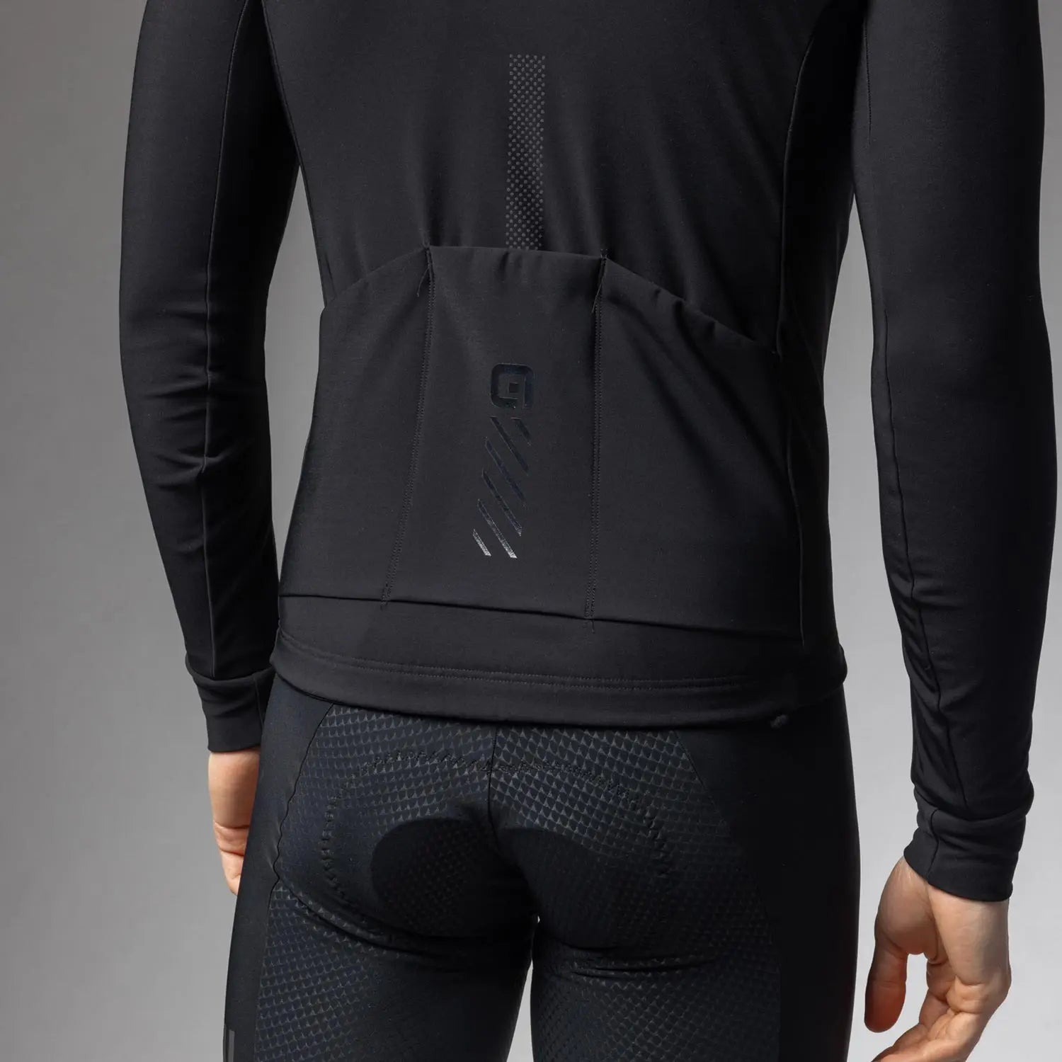 Ale Clothing Fondo 3.0 Pragma Long Sleeves Jersey Black - FREE UK Shipping, FREE 365 Day Returns | Moto Central