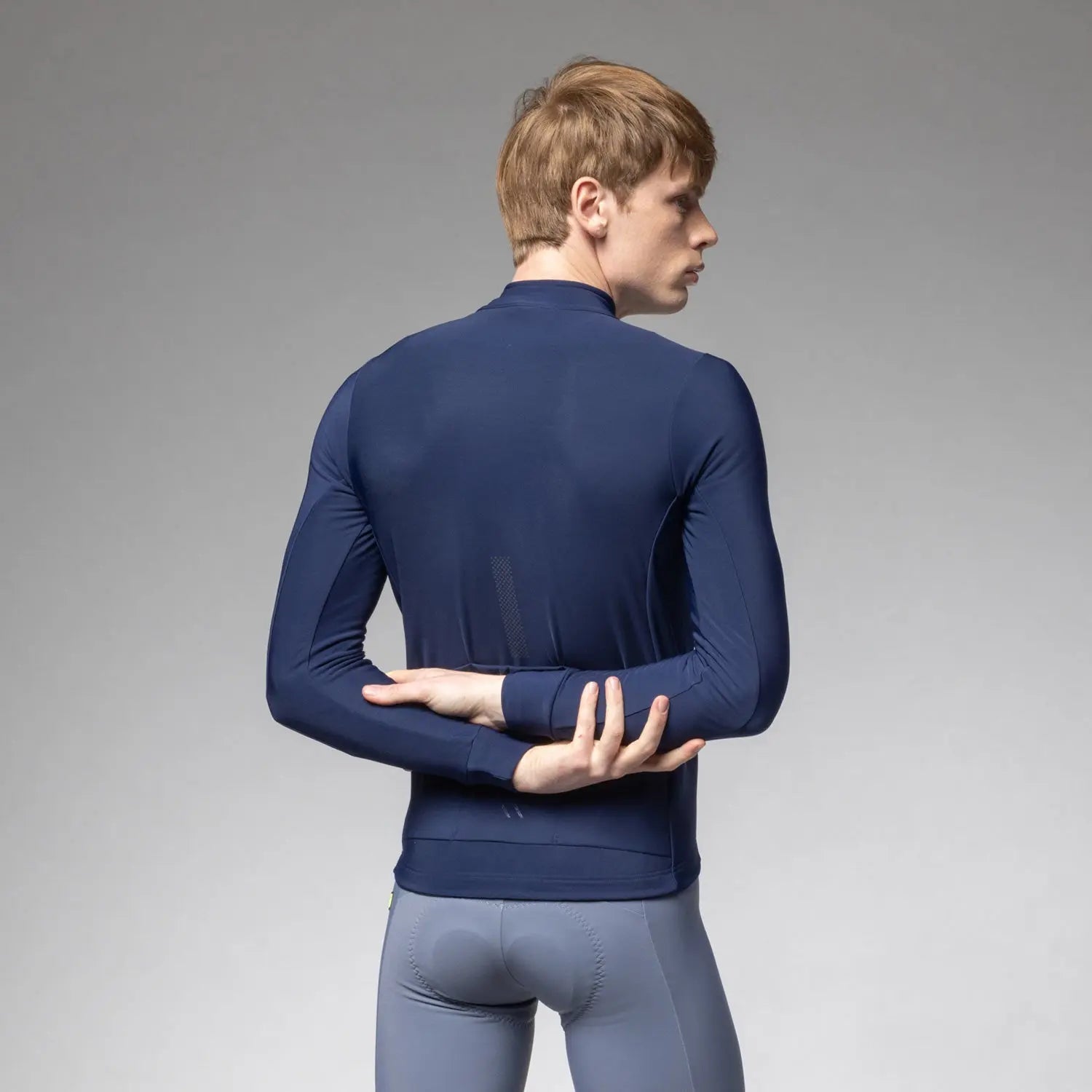 Ale Clothing Fondo 3.0 Pragma Long Sleeves Jersey Navy - FREE UK Shipping, FREE 365 Day Returns | Moto Central