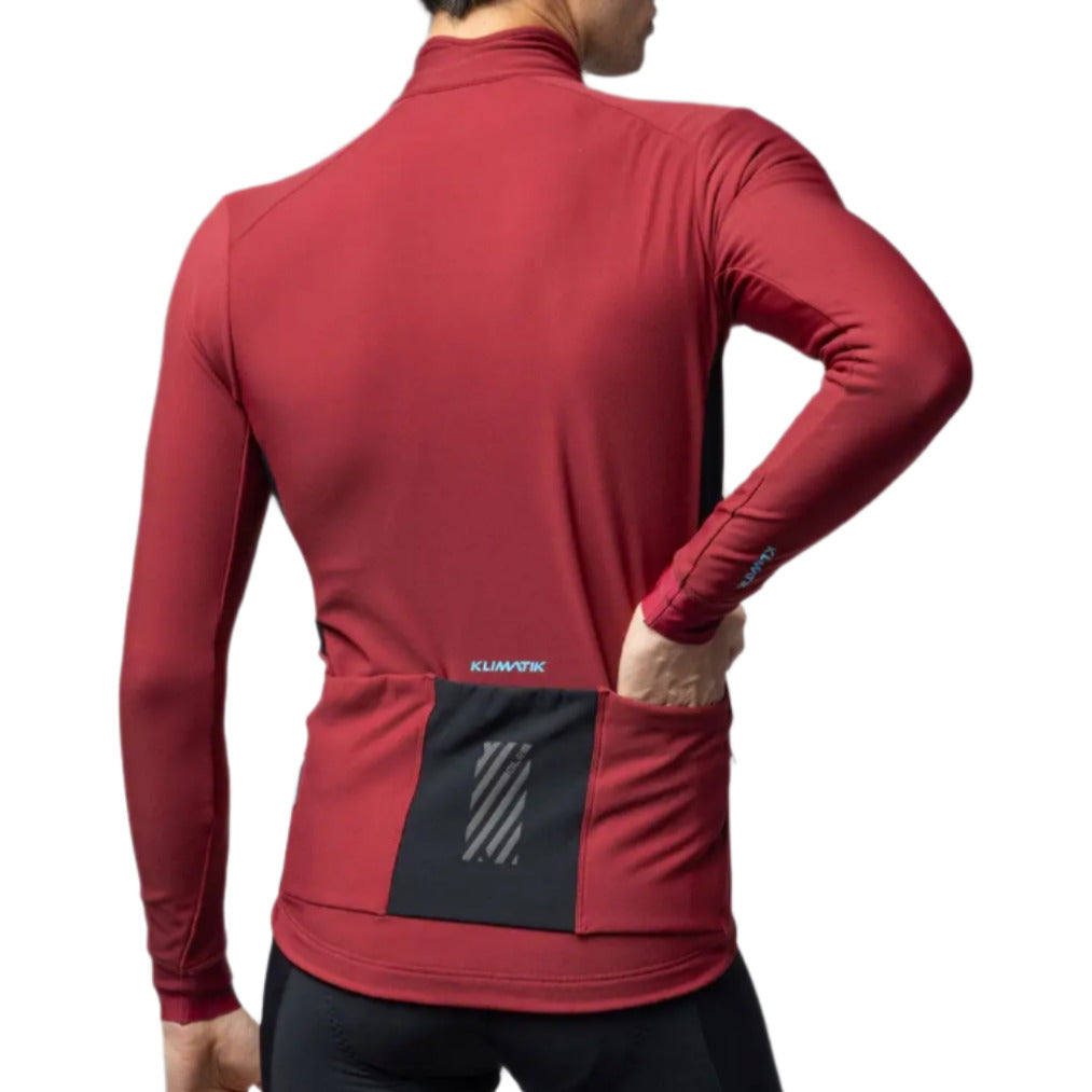 Ale Clothing K-Idro Klimatik Long Sleeves Jersey Red - FREE UK Shipping, FREE 365 Day Returns | Moto Central
