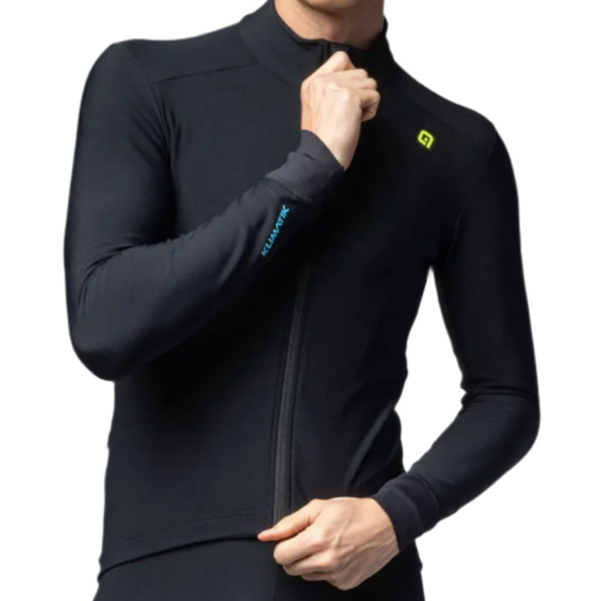 Ale Clothing K-Idro Klimatik Long Sleeves Jersey Black - FREE UK Shipping, FREE 365 Day Returns | Moto Central