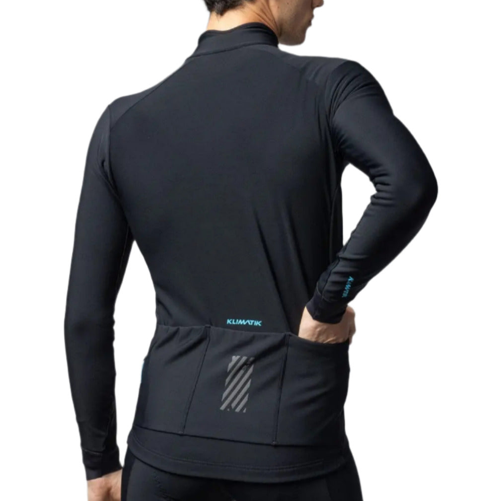 Ale Clothing K-Idro Klimatik Long Sleeves Jersey Black - FREE UK Shipping, FREE 365 Day Returns | Moto Central