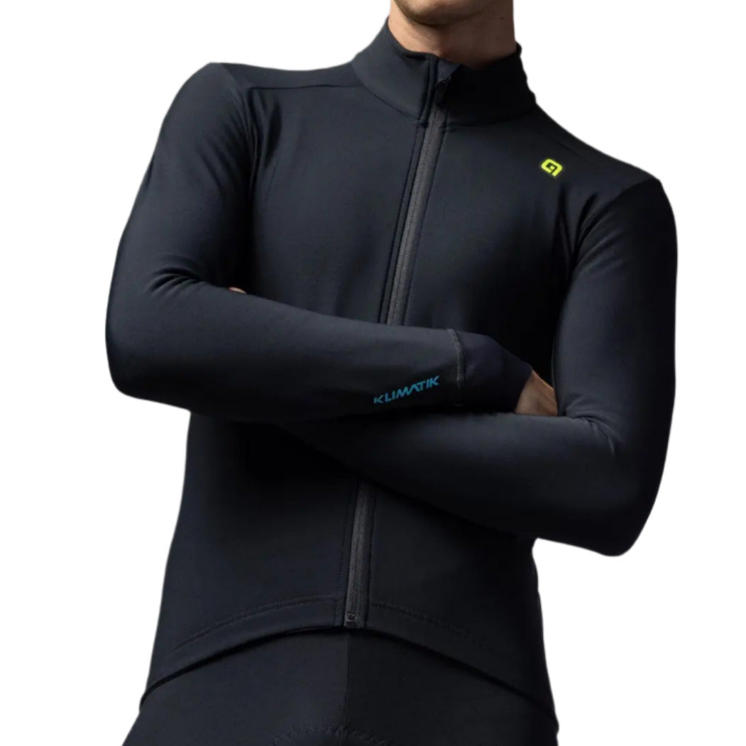 Ale Clothing K-Idro Klimatik Long Sleeves Jersey Black - FREE UK Shipping, FREE 365 Day Returns | Moto Central