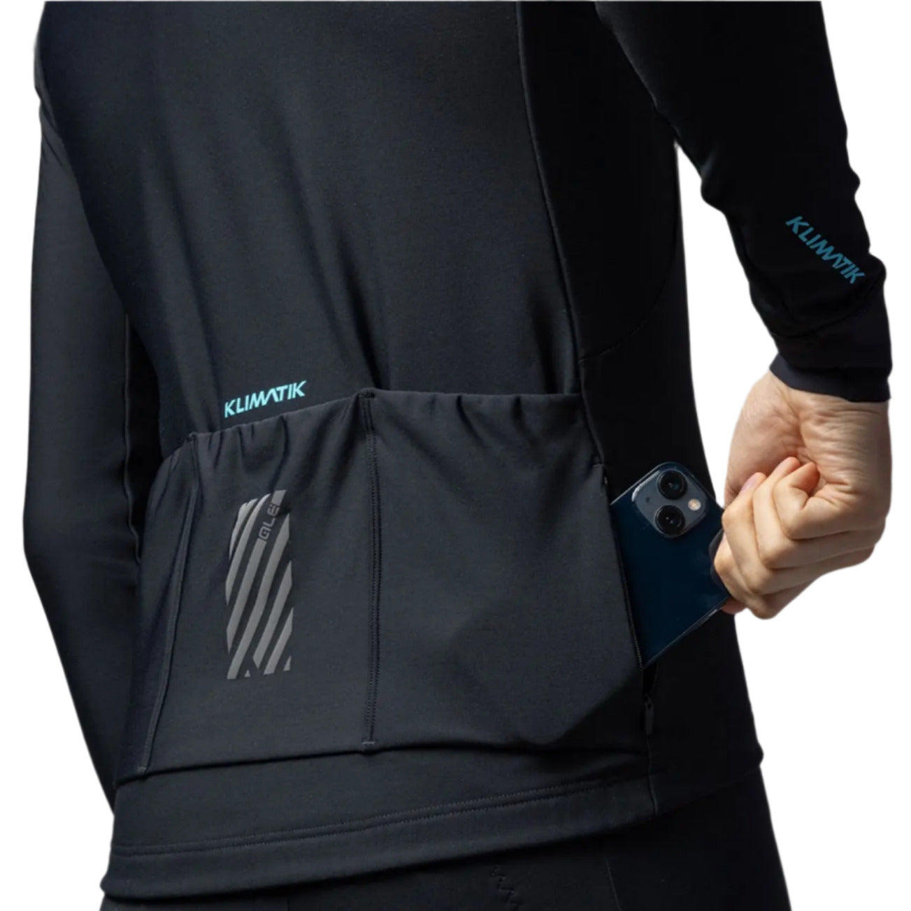 Ale Clothing K-Idro Klimatik Long Sleeves Jersey Black - FREE UK Shipping, FREE 365 Day Returns | Moto Central