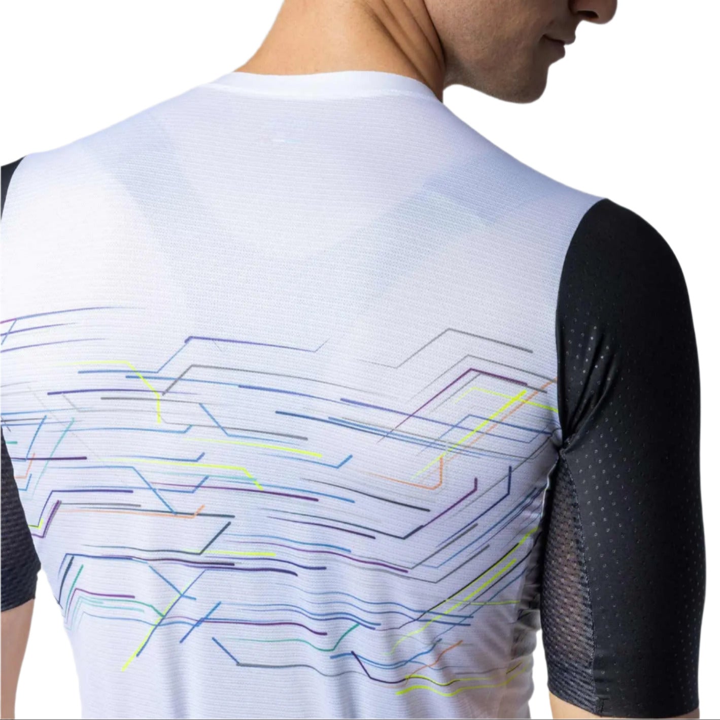 Ale Clothing Megabyte PR-E Short Sleeves Jersey White - FREE UK Shipping, FREE 365 Day Returns | Moto Central