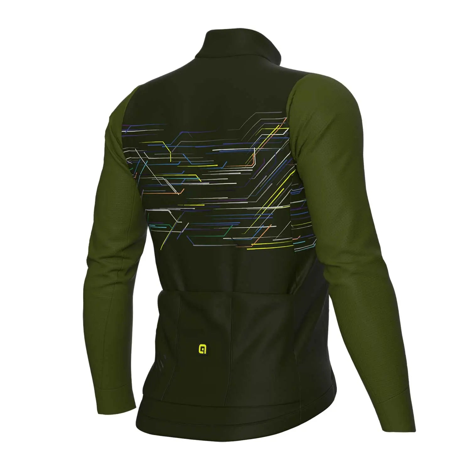 Ale Clothing Megabyte PR-E Long Sleeves Jersey Green - FREE UK Shipping, FREE 365 Day Returns | Moto Central