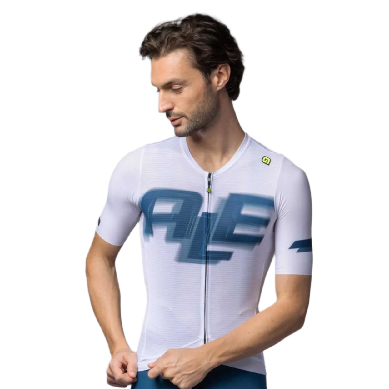 Ale Clothing Sauvage PR-E Short Sleeves Jersey White - FREE UK Shipping, FREE 365 Day Returns | Moto Central