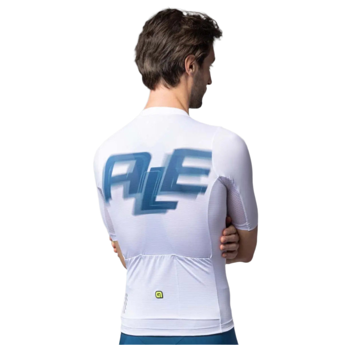 Ale Clothing Sauvage PR-E Short Sleeves Jersey White - FREE UK Shipping, FREE 365 Day Returns | Moto Central