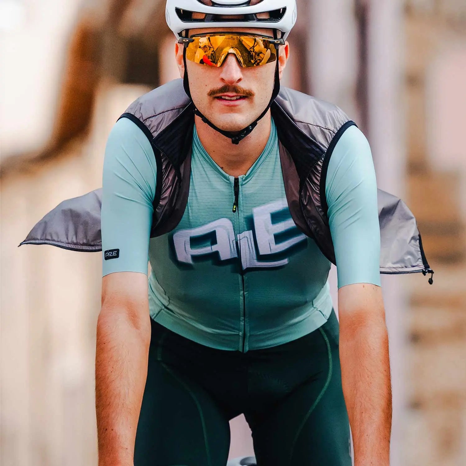 Ale Clothing Sauvage 2.0 PR-E Short Sleeves Jersey Green - FREE UK Shipping, FREE 365 Day Returns | Moto Central