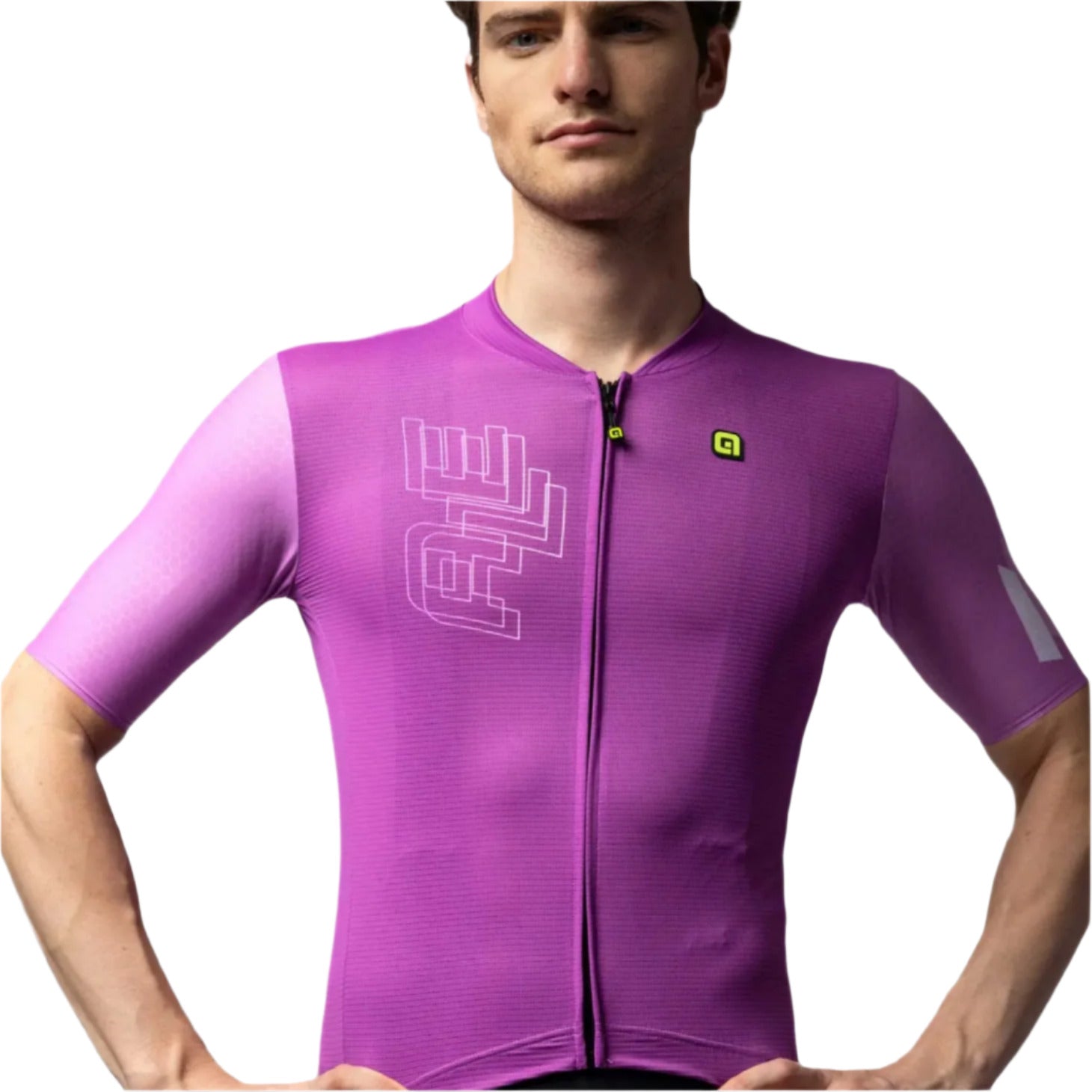 Ale Clothing Follow Me PR-E Short Sleeves Jersey Pink - FREE UK Shipping, FREE 365 Day Returns | Moto Central