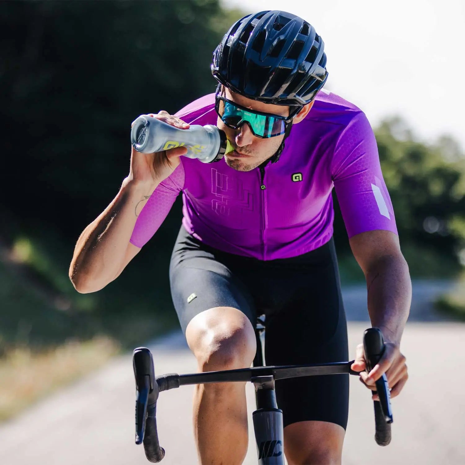 Ale Clothing Follow Me PR-E Short Sleeves Jersey Pink - FREE UK Shipping, FREE 365 Day Returns | Moto Central