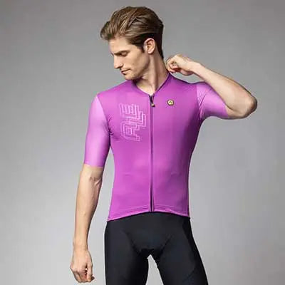 Ale Clothing Follow Me PR-E Short Sleeves Jersey Pink - FREE UK Shipping, FREE 365 Day Returns | Moto Central