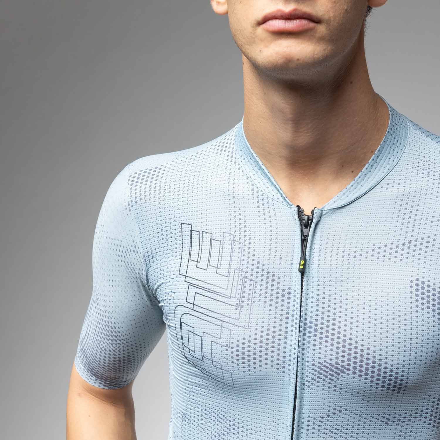 Ale Clothing Follow Me 2.0 PR-E Short Sleeves Jersey Cyan - FREE UK Shipping, FREE 365 Day Returns | Moto Central