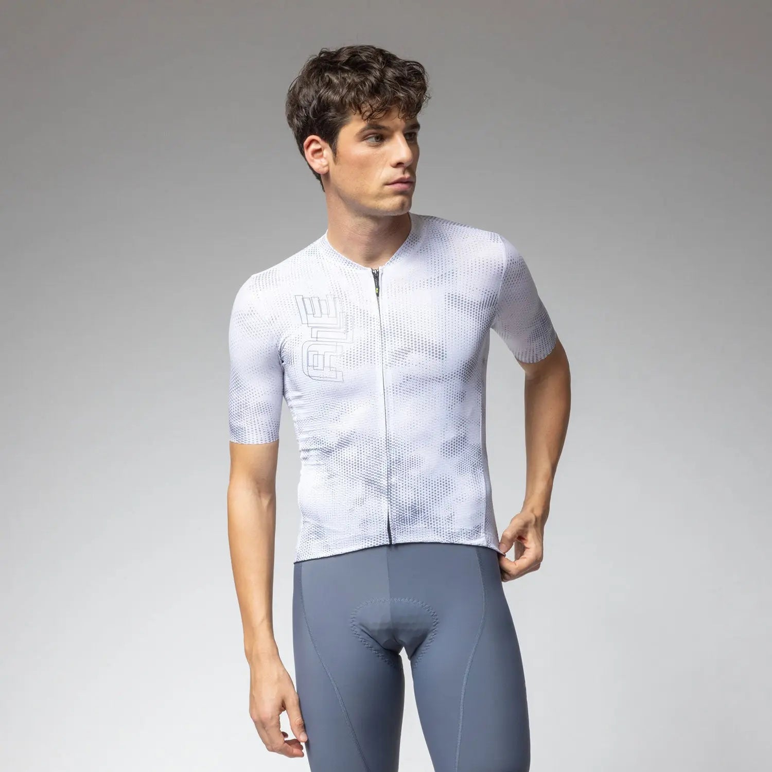 Ale Clothing Follow Me 2.0 PR-E Short Sleeves Jersey White - FREE UK Shipping, FREE 365 Day Returns | Moto Central