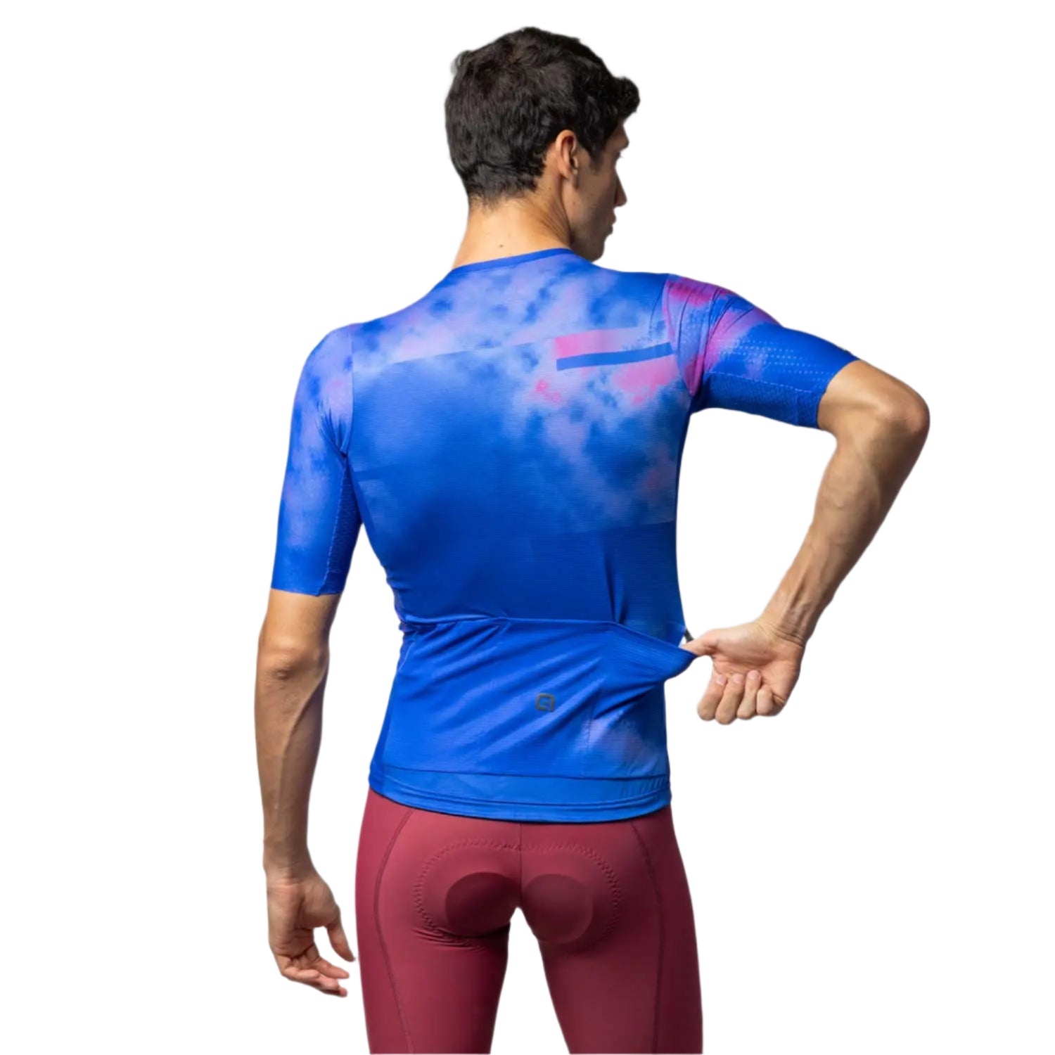 Ale Clothing Atmosphera PR-E Short Sleeves Jersey Blue - FREE UK Shipping, FREE 365 Day Returns | Moto Central