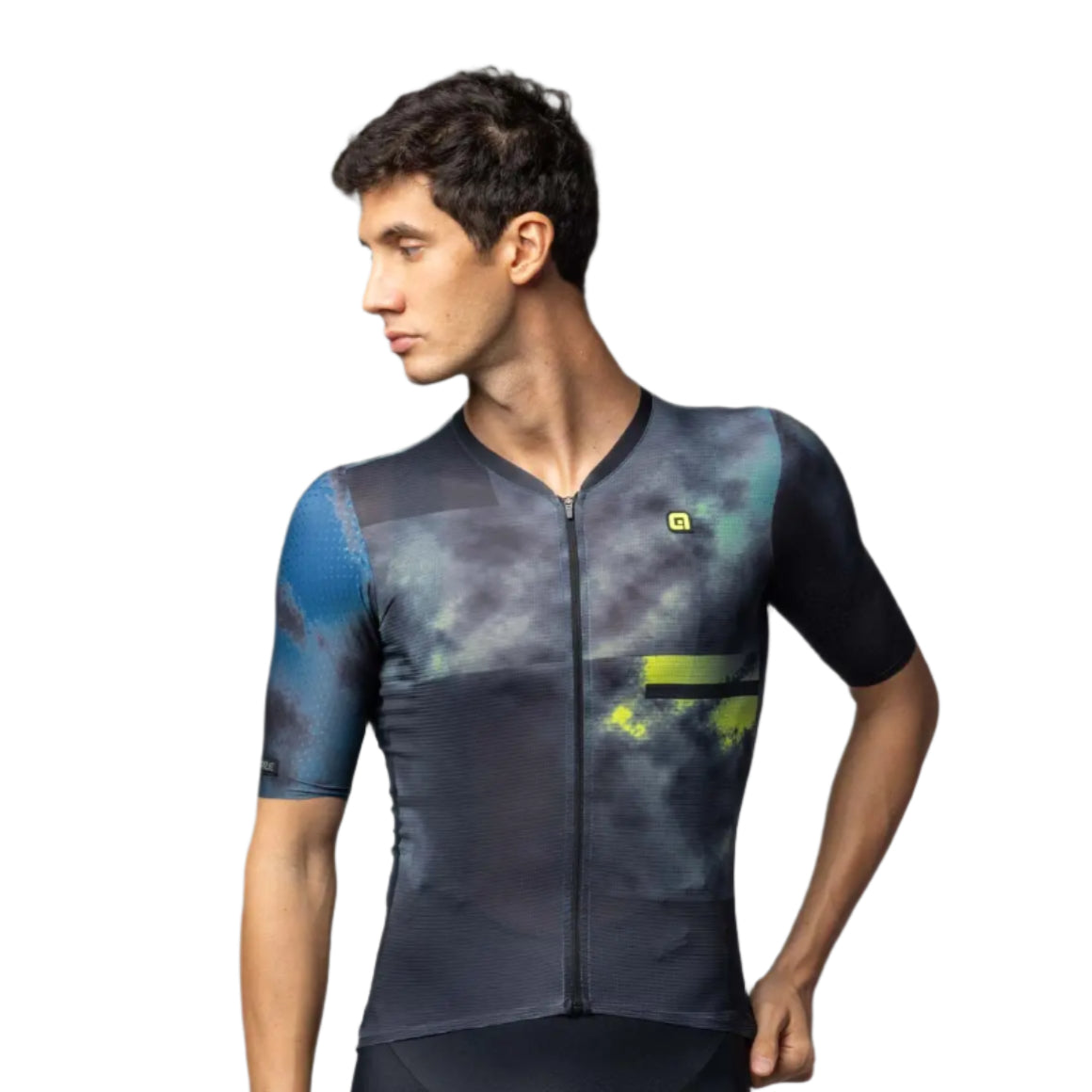 Ale Clothing Atmosphera PR-E Short Sleeves Jersey Black - FREE UK Shipping, FREE 365 Day Returns | Moto Central