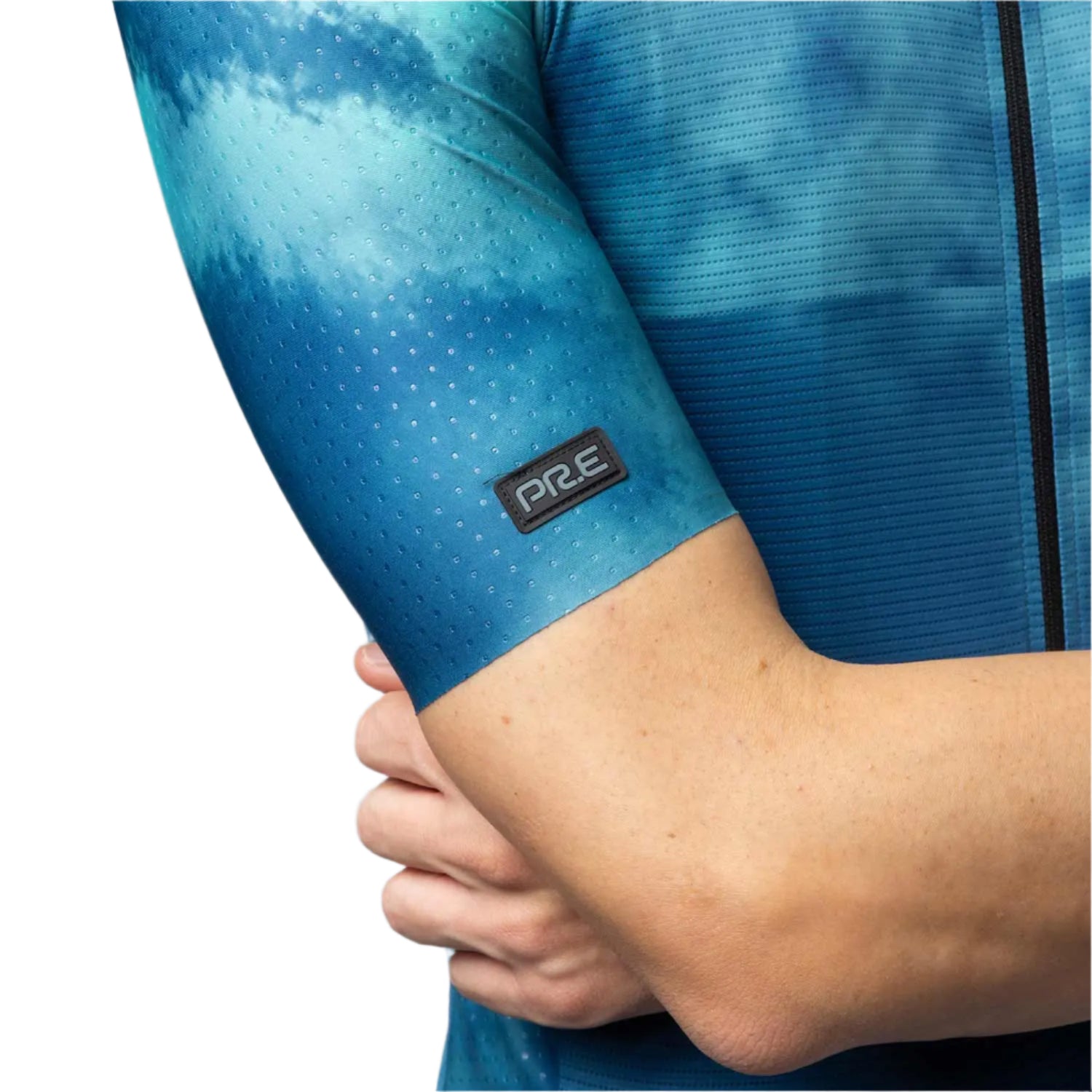 Ale Clothing Atmosphera PR-E Short Sleeves Jersey Light / Blue - FREE UK Shipping, FREE 365 Day Returns | Moto Central