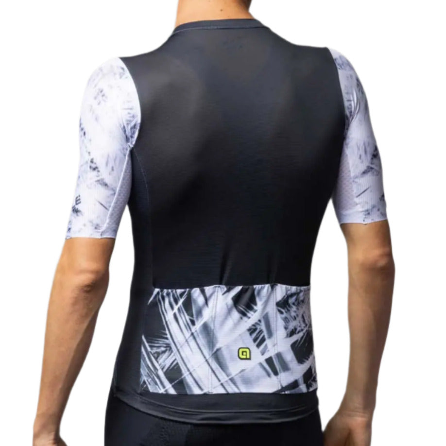 Ale Clothing Palm PR-E Short Sleeves Jersey Black / White - FREE UK Shipping, FREE 365 Day Returns | Moto Central
