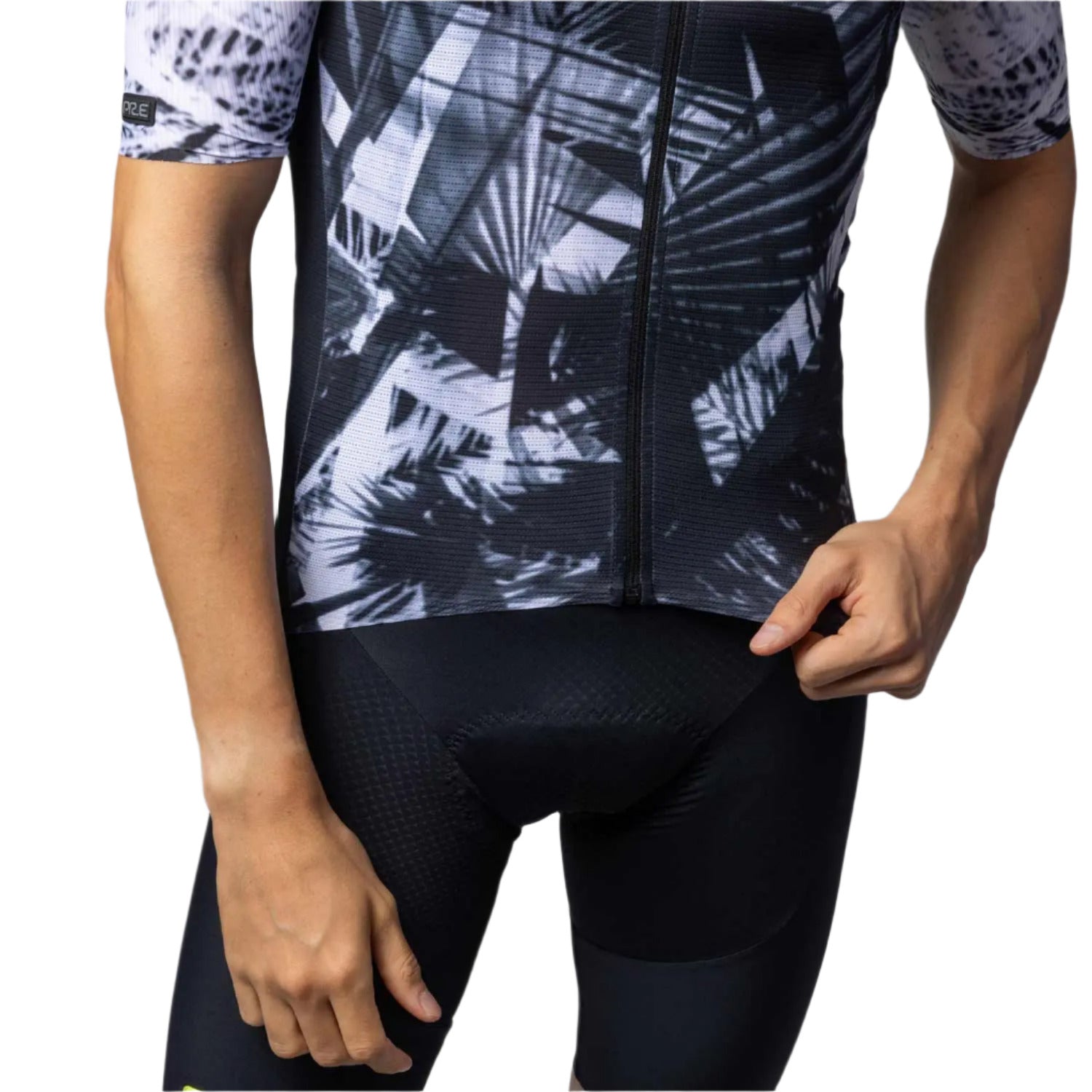 Ale Clothing Palm PR-E Short Sleeves Jersey Black / White - FREE UK Shipping, FREE 365 Day Returns | Moto Central