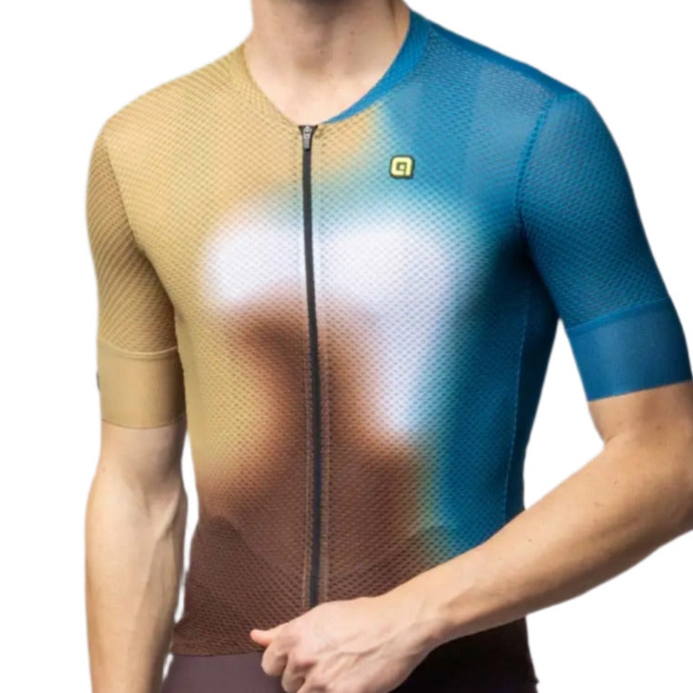 Ale Clothing Flash PR-E Short Sleeves Jersey Sand - FREE UK Shipping, FREE 365 Day Returns | Moto Central