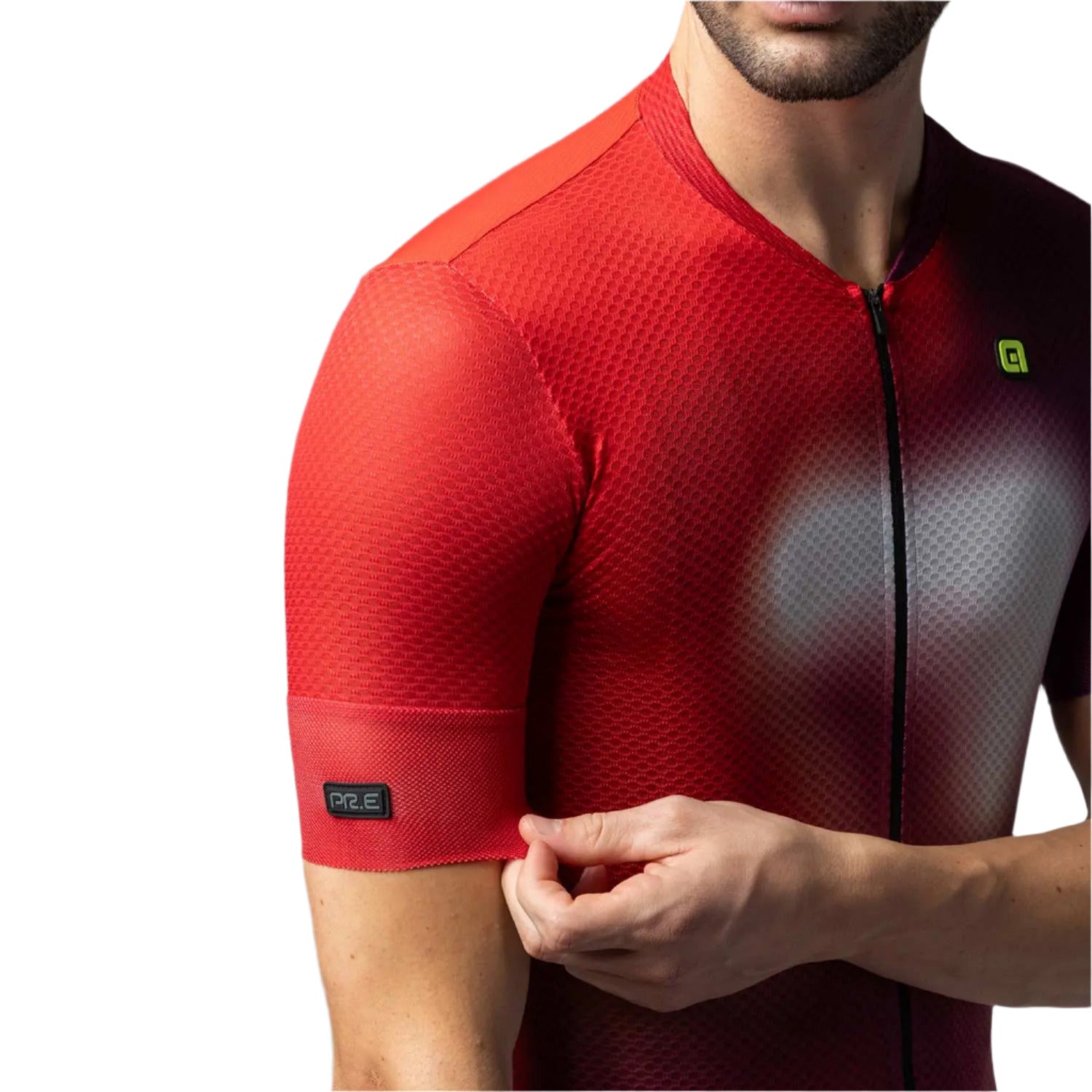 Ale Clothing Flash PR-E Short Sleeves Jersey Burgundy - FREE UK Shipping, FREE 365 Day Returns | Moto Central