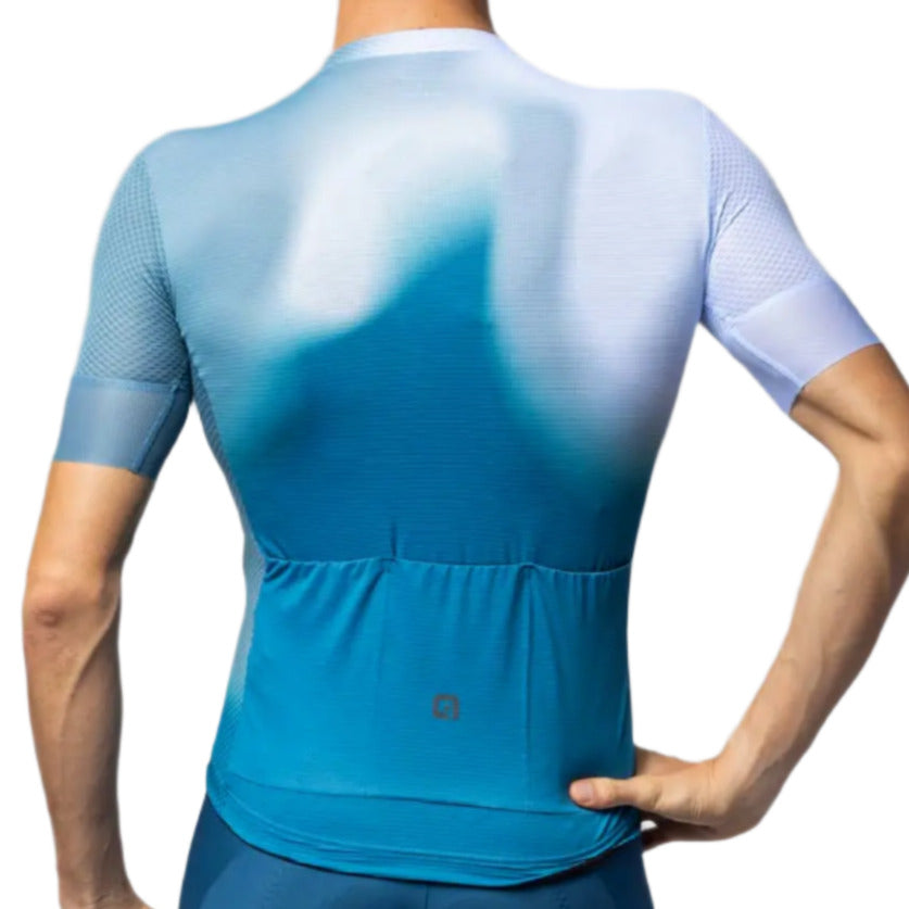Ale Clothing Flash PR-E Short Sleeves Jersey Light / Blue - FREE UK Shipping, FREE 365 Day Returns | Moto Central