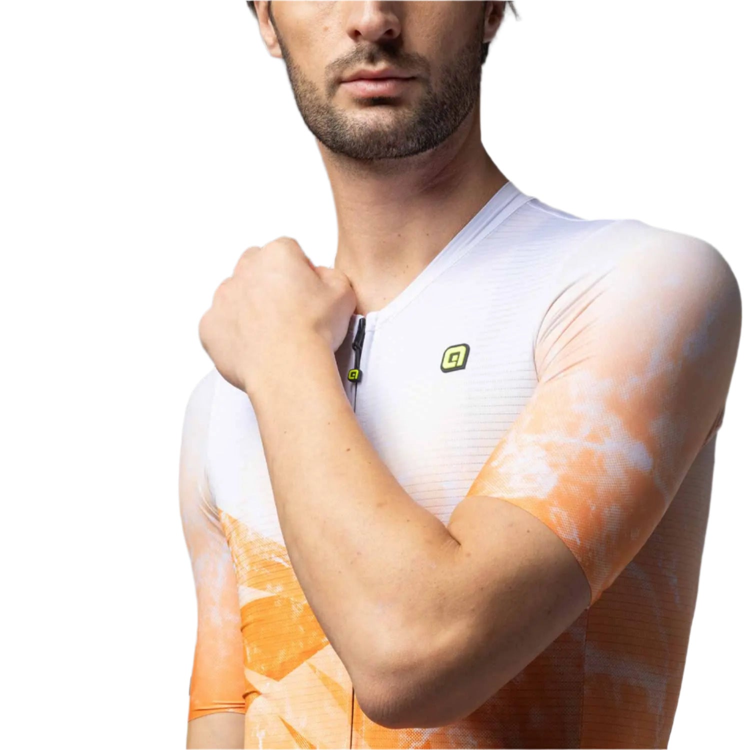 Ale Clothing Quartz PR-E Short Sleeves Jersey Orange - FREE UK Shipping, FREE 365 Day Returns | Moto Central