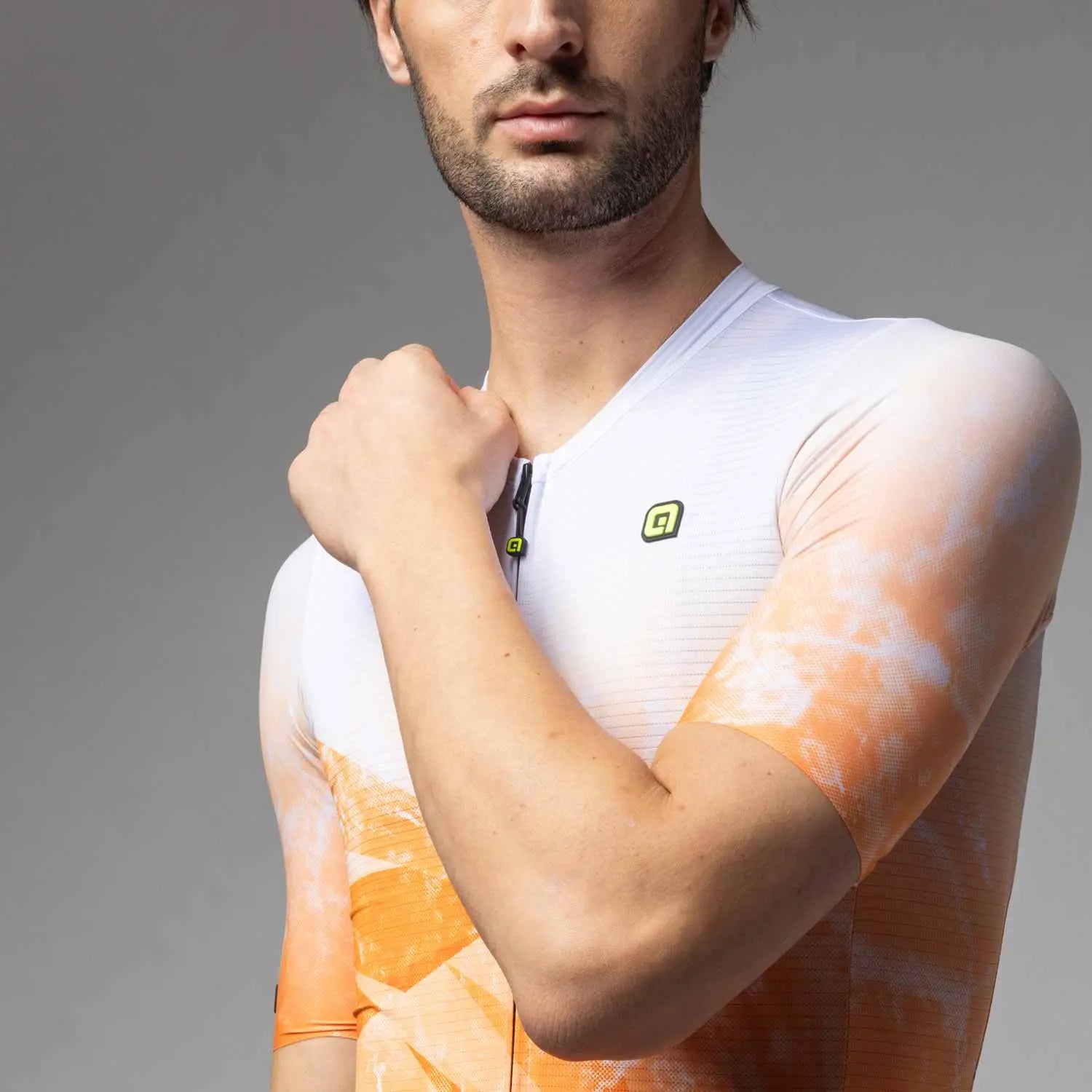 Ale Clothing Quartz PR-E Short Sleeves Jersey Orange - FREE UK Shipping, FREE 365 Day Returns | Moto Central