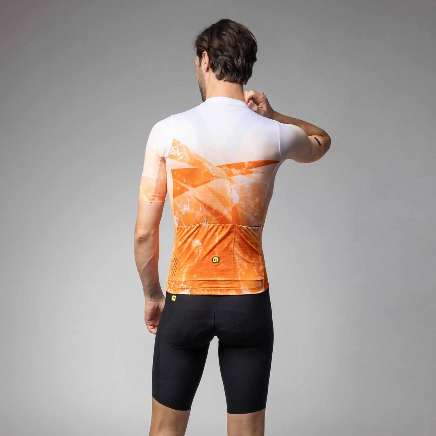 Ale Clothing Quartz PR-E Short Sleeves Jersey Orange - FREE UK Shipping, FREE 365 Day Returns | Moto Central