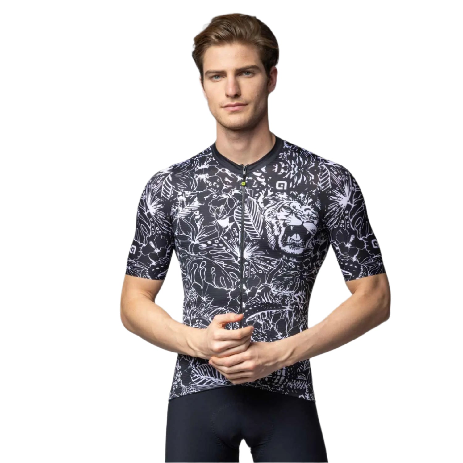 Ale Clothing Safari Pragma Short Sleeves Jersey Black / White - FREE UK Shipping, FREE 365 Day Returns | Moto Central