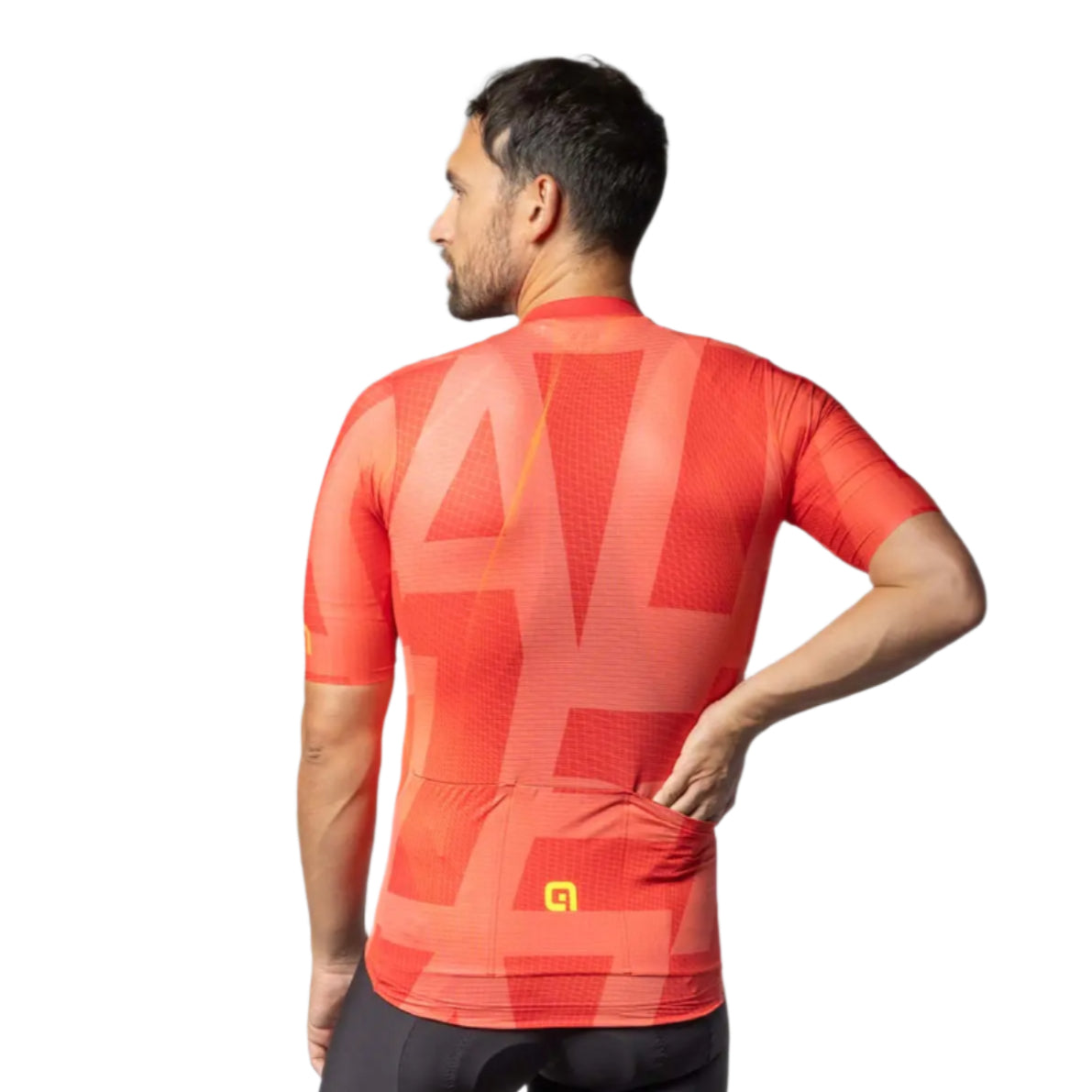 Ale Clothing Synergy PR-E Short Sleeves Jersey Red - FREE UK Shipping, FREE 365 Day Returns | Moto Central