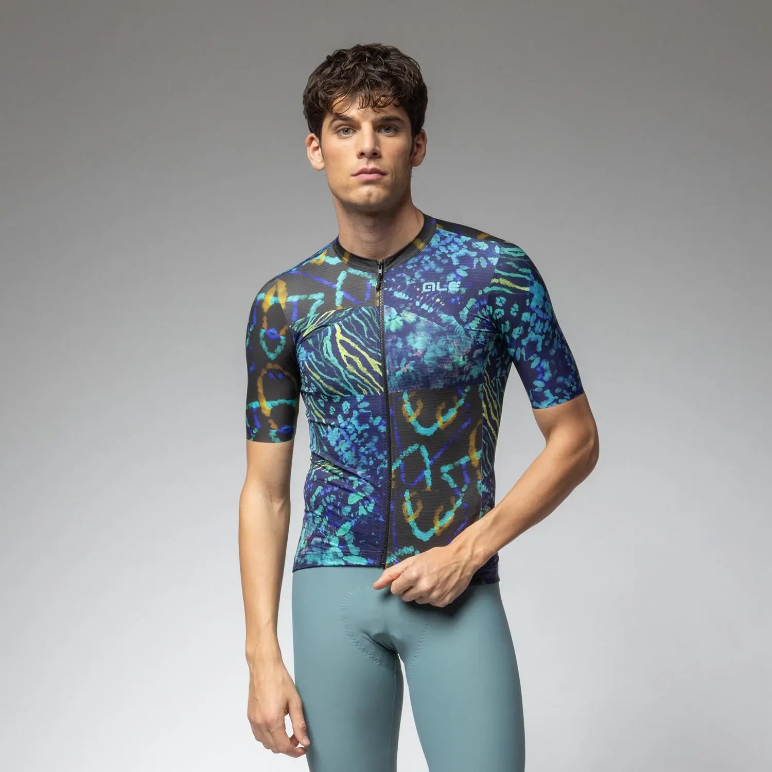 Ale Clothing Caraibi Pragma Short Sleeves Jersey Multicolour - FREE UK Shipping, FREE 365 Day Returns | Moto Central