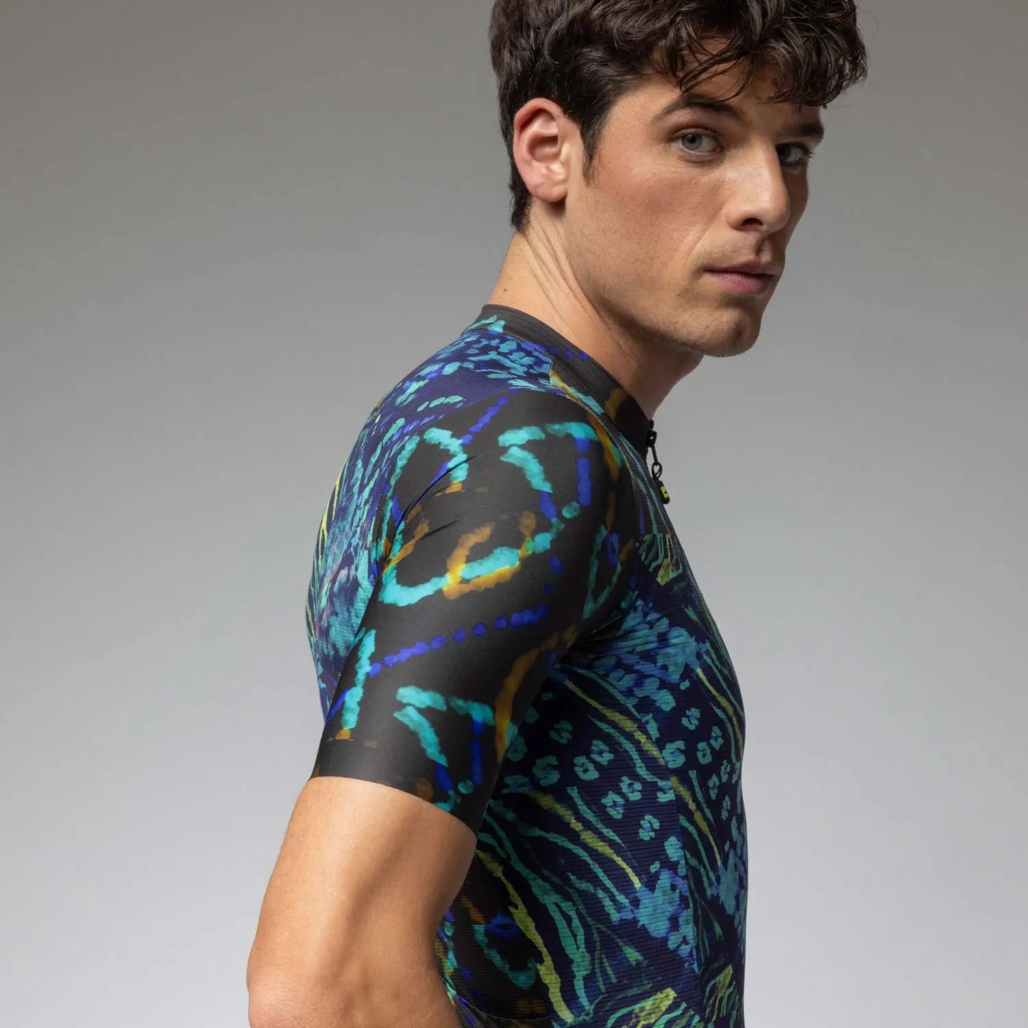 Ale Clothing Caraibi Pragma Short Sleeves Jersey Multicolour - FREE UK Shipping, FREE 365 Day Returns | Moto Central