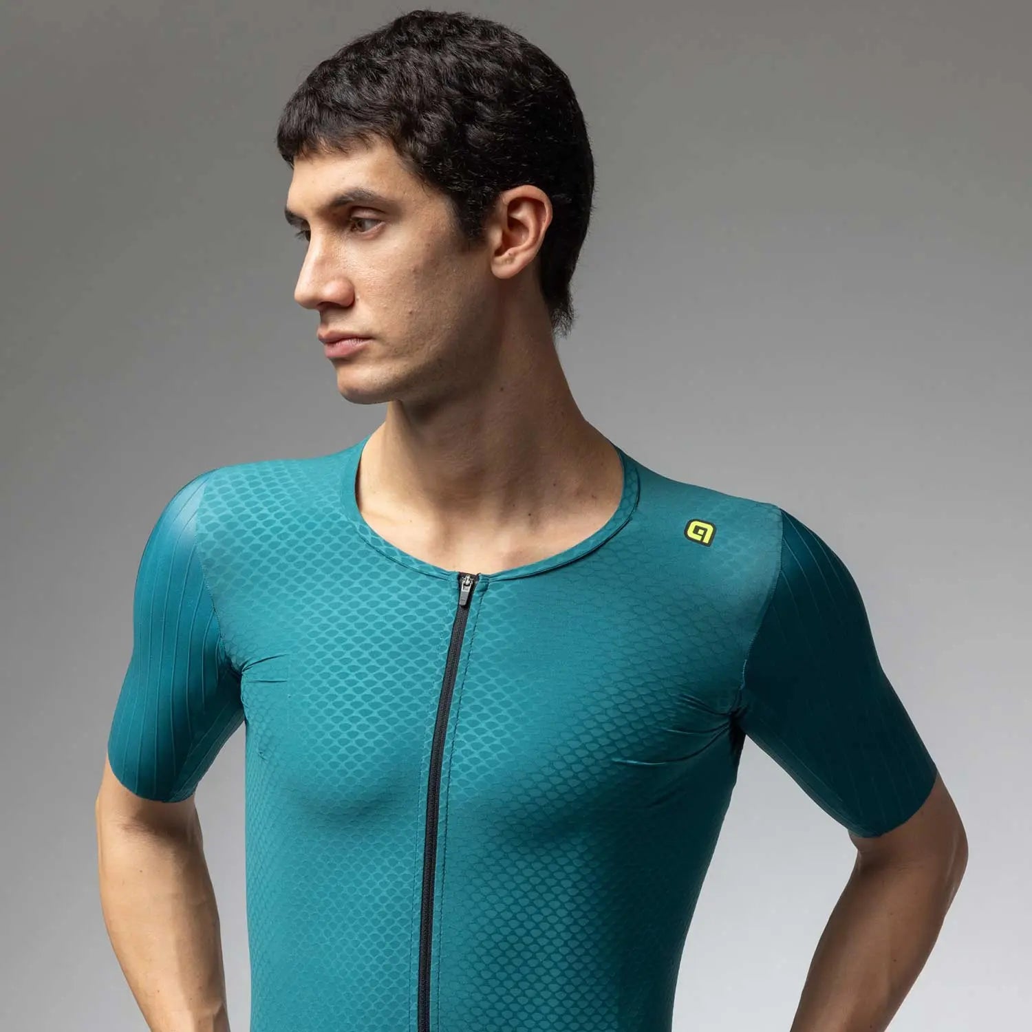 Ale Clothing Eagle R-EV1 Short Sleeves Jersey Green - FREE UK Shipping, FREE 365 Day Returns | Moto Central