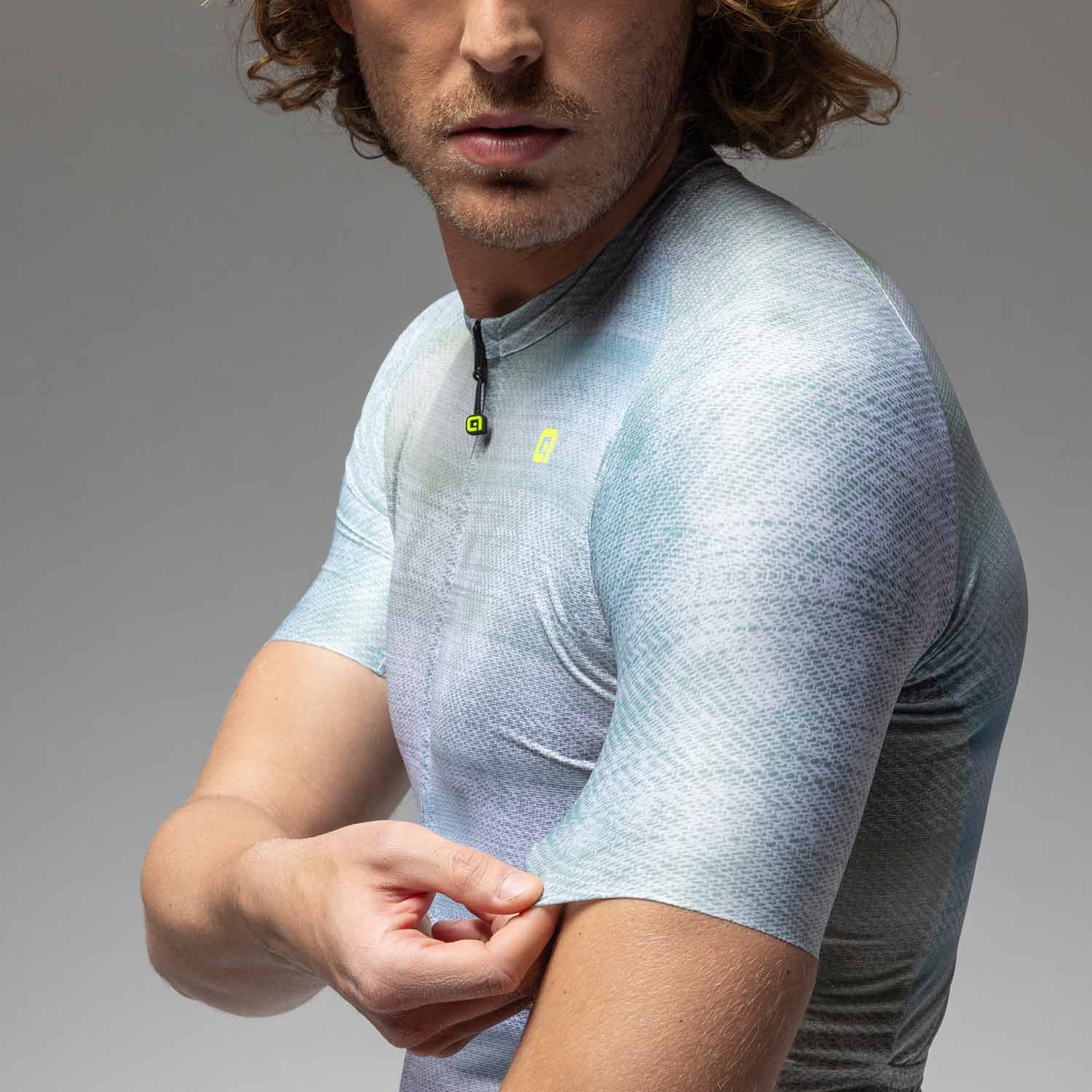 Ale Clothing Traccia Off Road Short Sleeves Jersey White - FREE UK Shipping, FREE 365 Day Returns | Moto Central