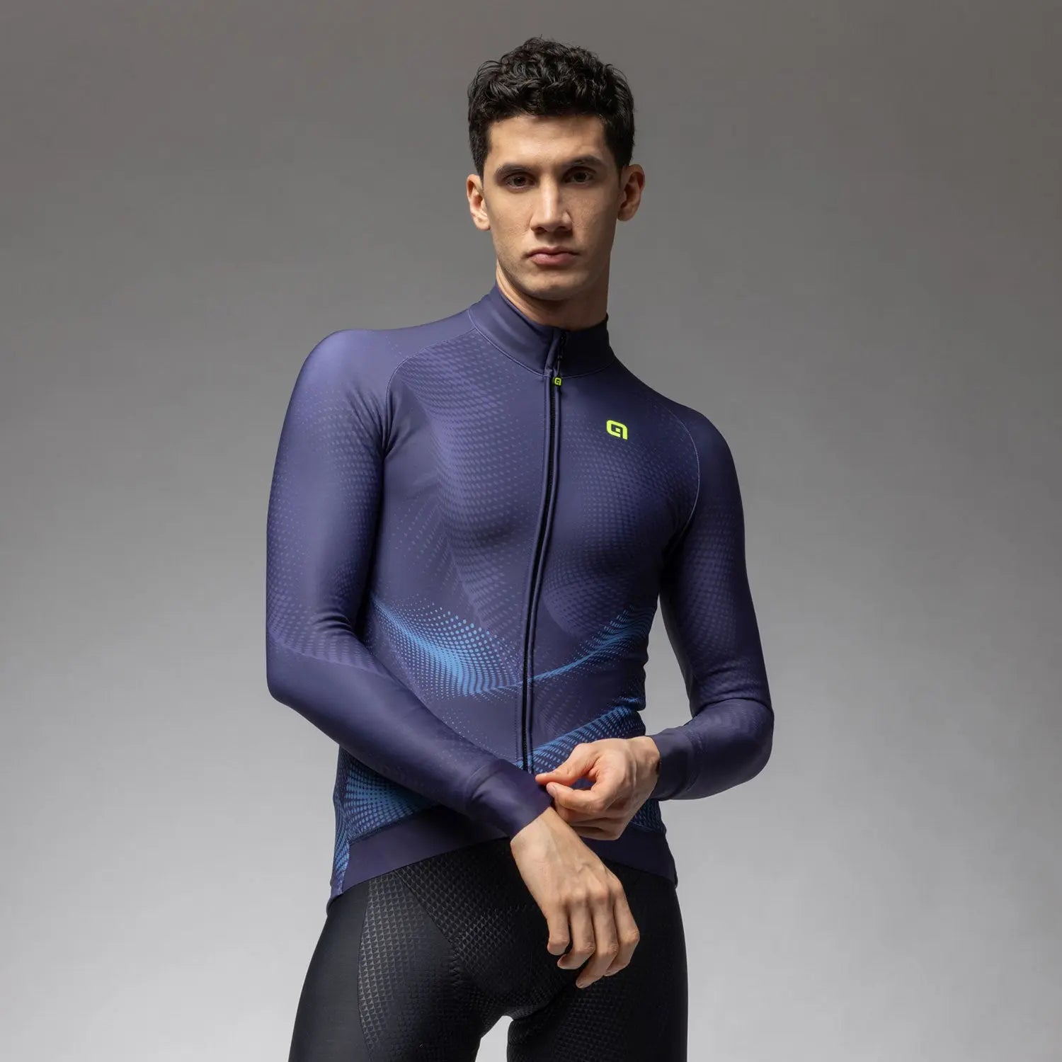 Ale Clothing Cosmic Pragma Long Sleeves Jersey Purple - FREE UK Shipping, FREE 365 Day Returns | Moto Central