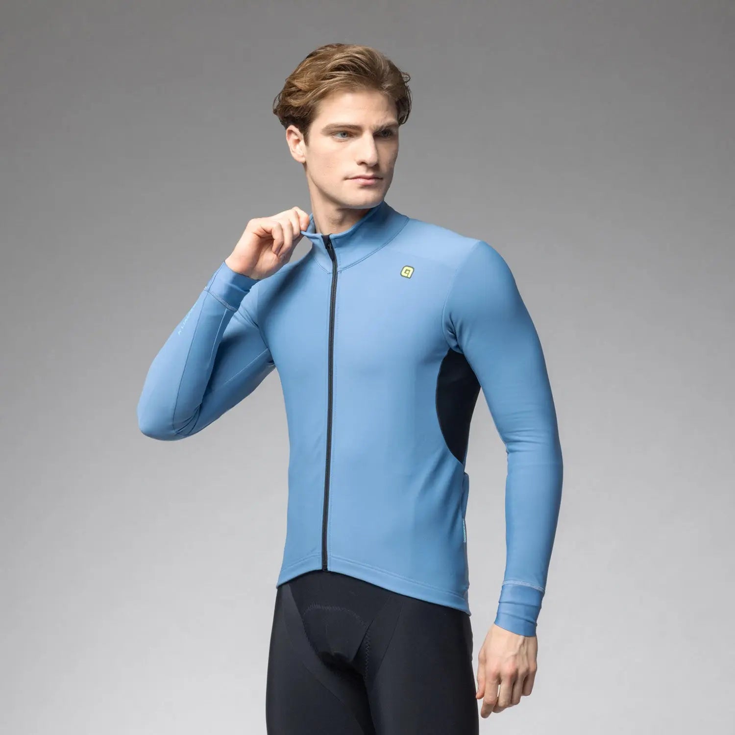 Ale Clothing K-Idro Klimatik Long Sleeves Jersey Blue - FREE UK Shipping, FREE 365 Day Returns | Moto Central