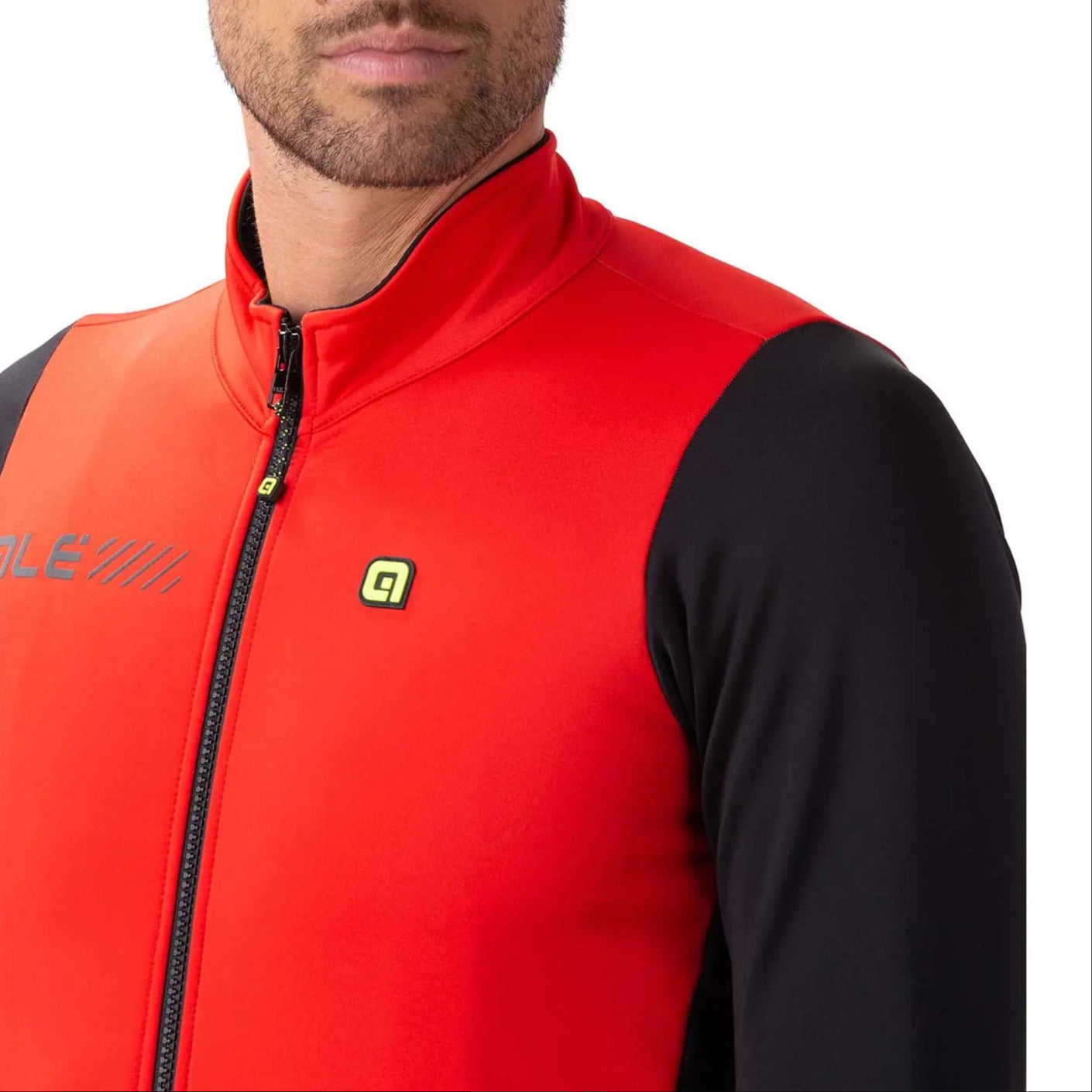 Ale Clothing Fondo 2.0 Solid Jacket Red - FREE UK Shipping, FREE 365 Day Returns | Moto Central