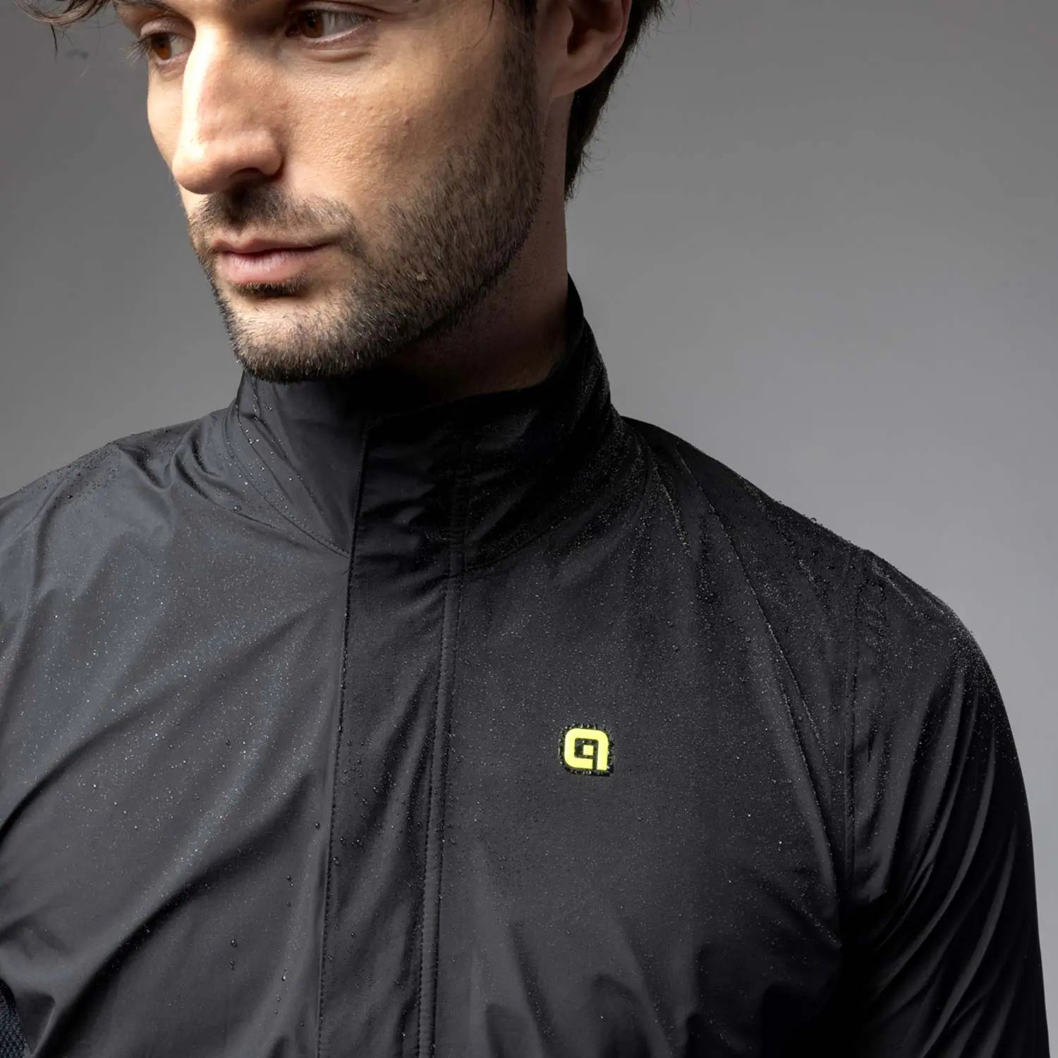 Ale Clothing Thunderstorm Rainproof Klimatik Jacket Black - FREE UK Shipping, FREE 365 Day Returns | Moto Central